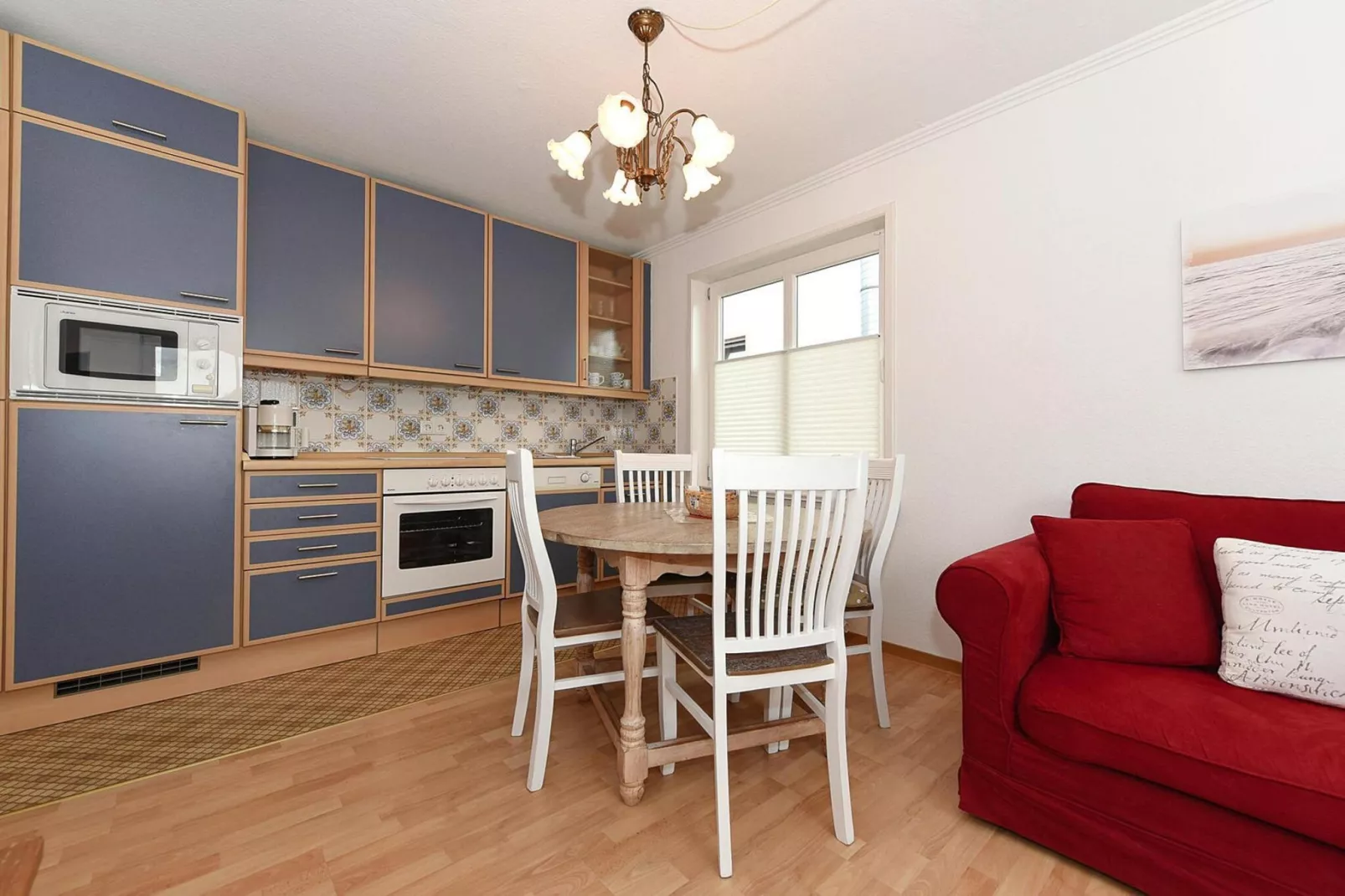 Apartment Wyk auf Föhr3-Raum-AppTyp Nr 2 Arfsten-Eetkamer