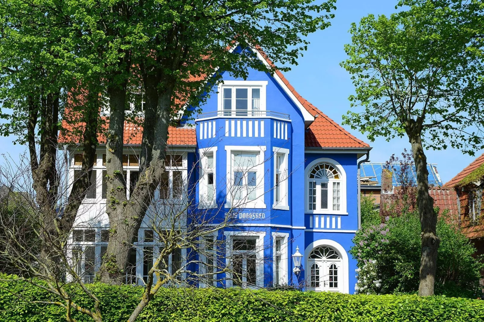 Apartment Wyk auf Föhr3-Raum-AppTyp Nr 2 Arfsten-Buitenkant zomer
