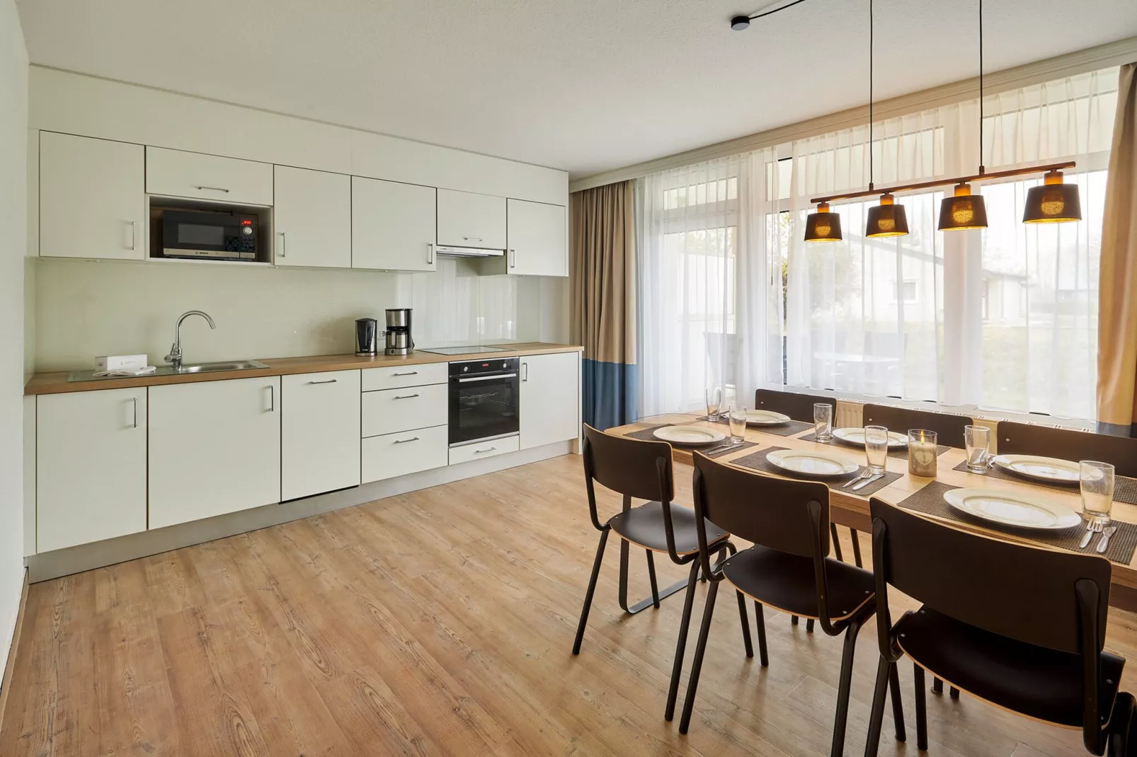 Gartenapartment-Keuken