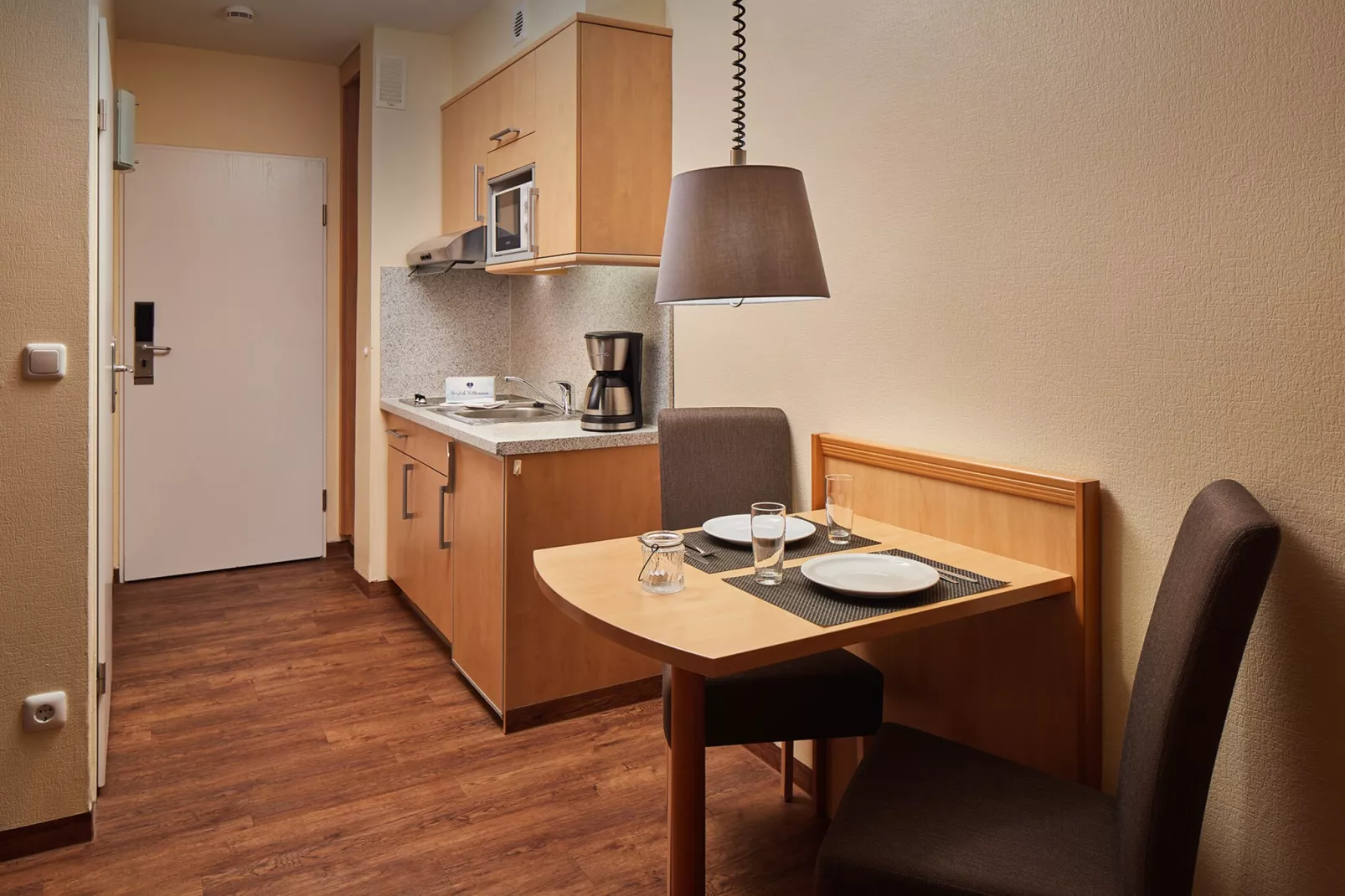 1-Zimmer-Apartment Seeseite "Am Park"-Keuken
