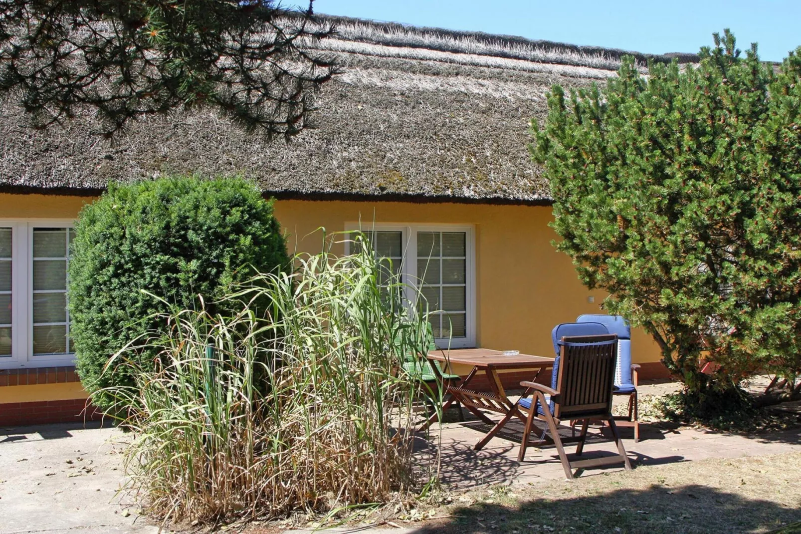 Appartementhaus Kathrin Wieck am Darß-2-Raum-App Typ 2-Buitenkant zomer