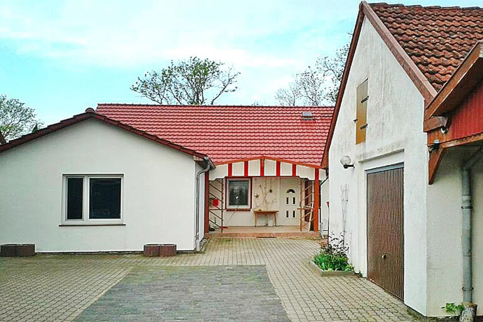 Ferienwohnung Schütt 55 qm-Buitenkant zomer