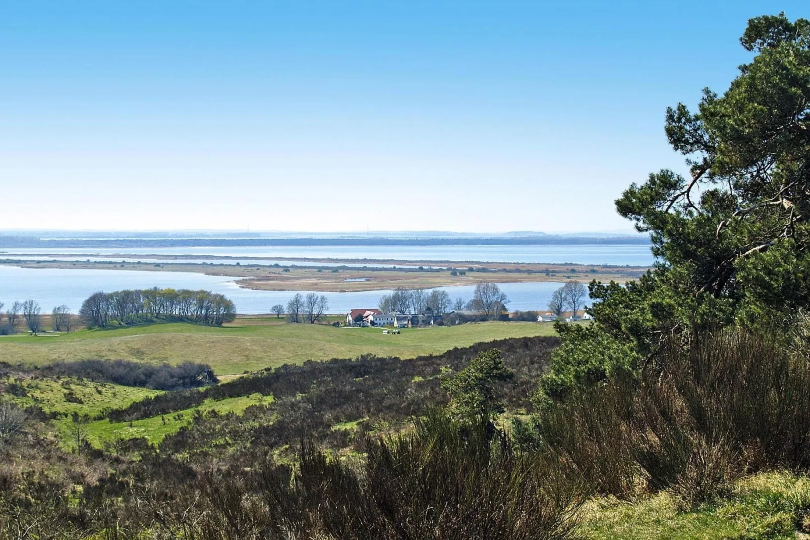Post Hiddensee-Wohnung 18-Gebieden zomer 5km