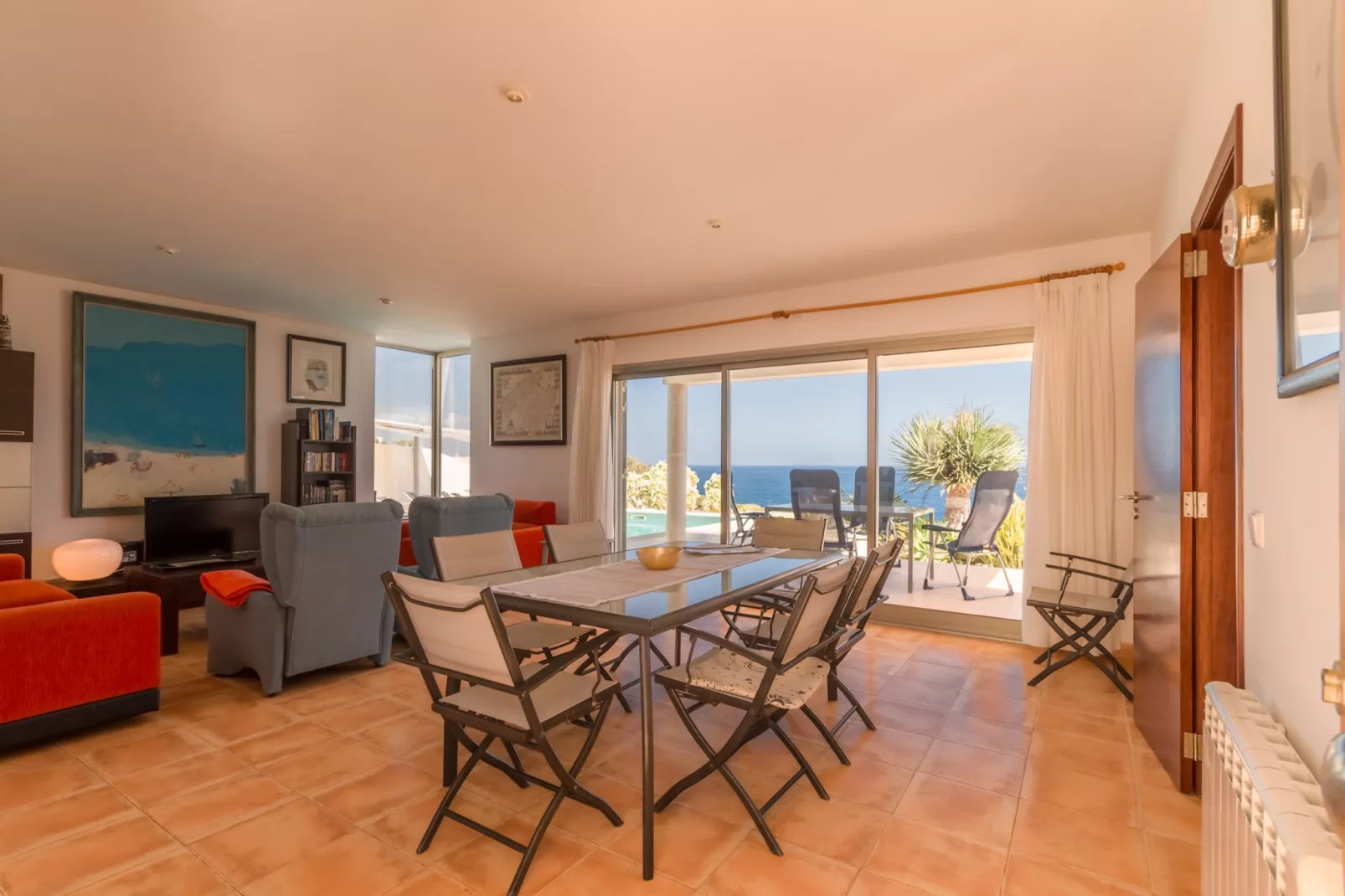Vista Mar Azul, Villa 5StarsHome Mallorca-Eetkamer