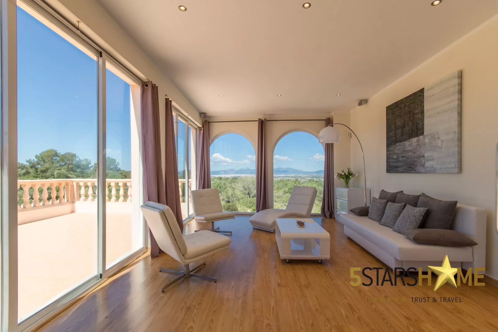 La Tierra, Villa-Finca 5StarsHome Mallorca-Woonkamer