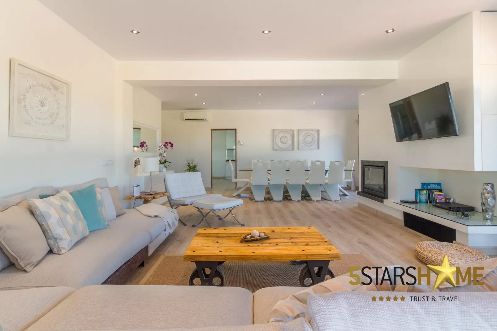 La Tierra, Villa-Finca 5StarsHome Mallorca-Woonkamer