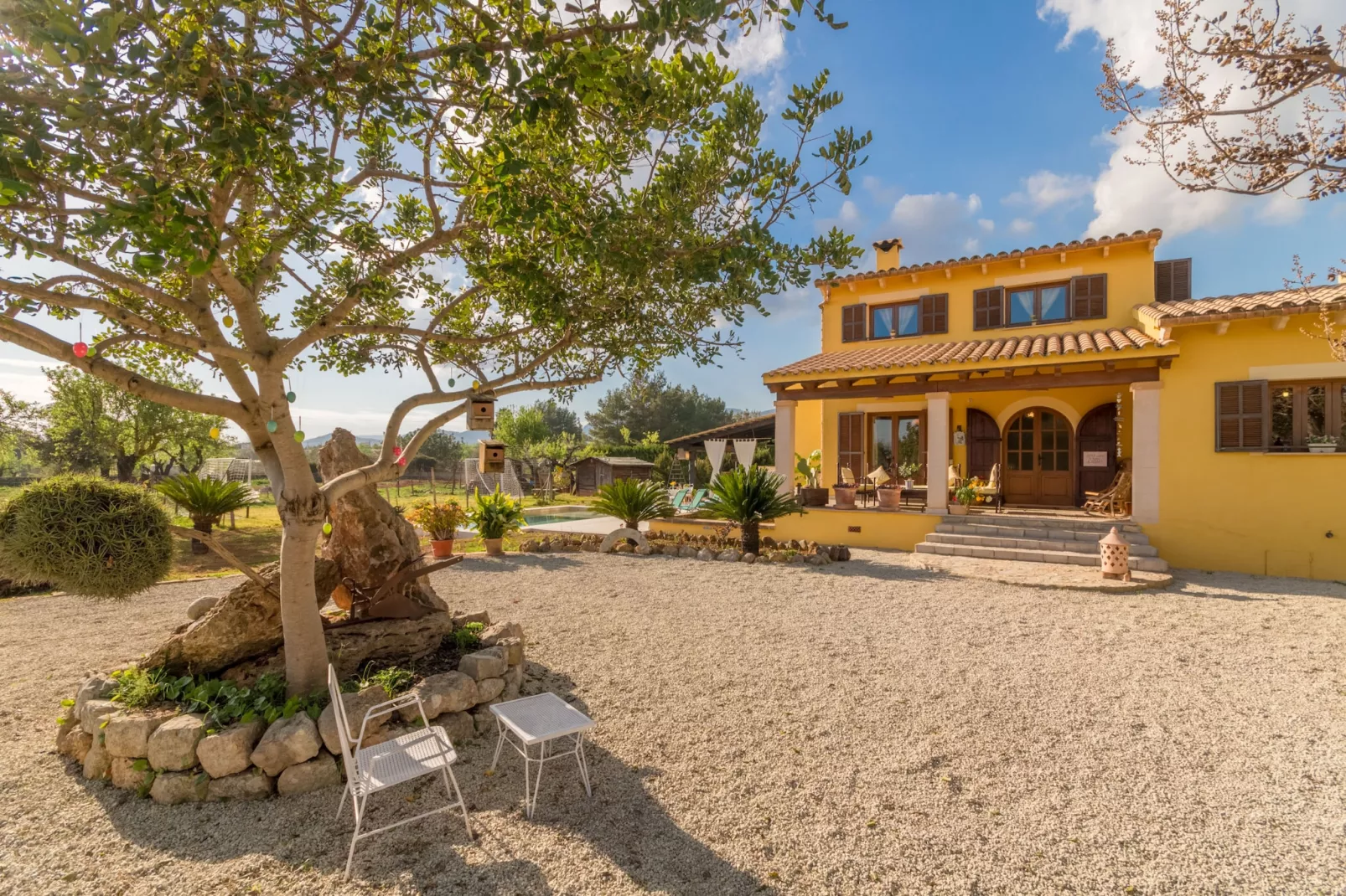 Sa Tanqueta Rustica, Finca 5StarsHome Mallorca-Buitenkant zomer