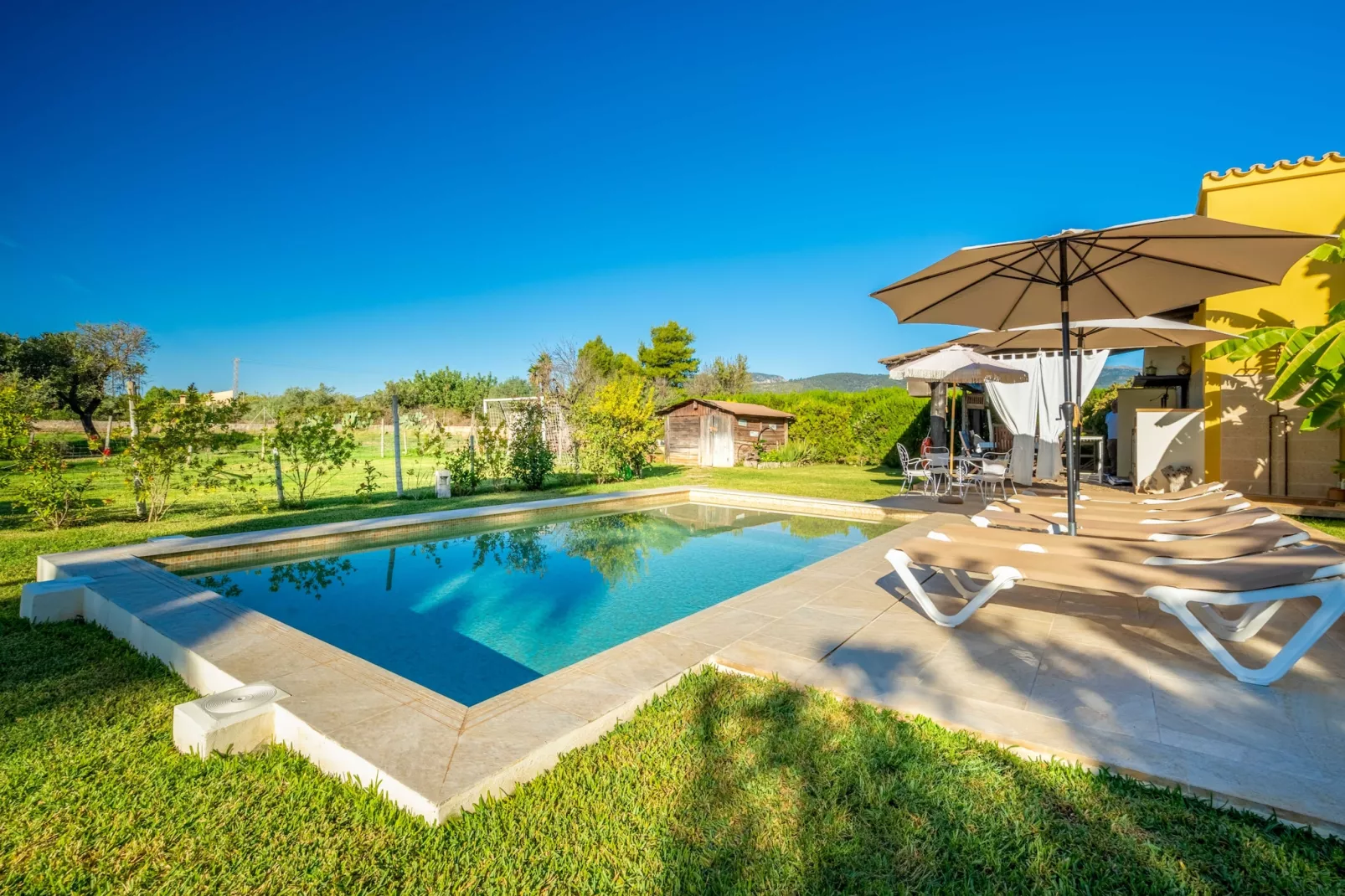 Sa Tanqueta Rustica, Finca 5StarsHome Mallorca-Zwembad