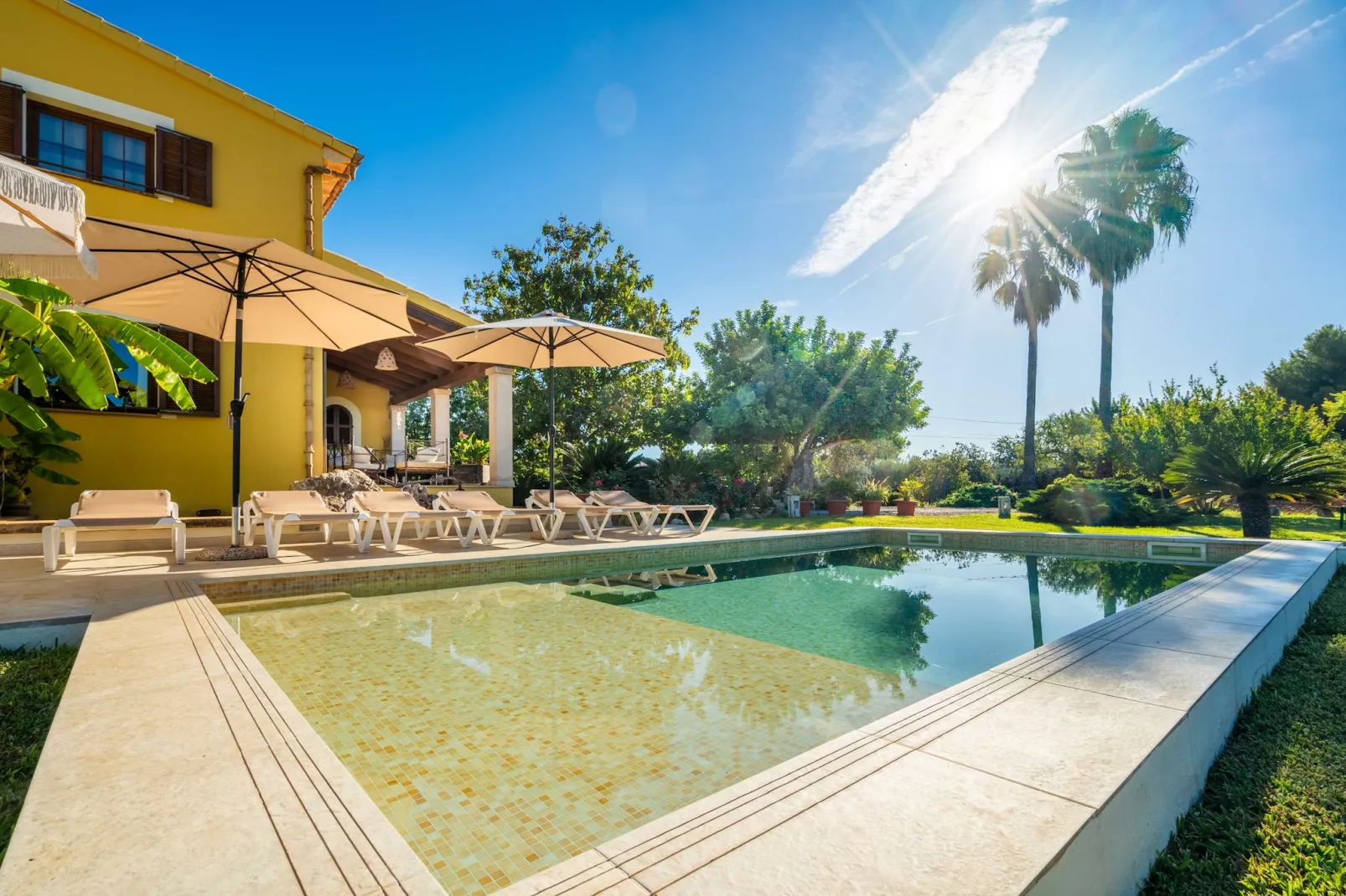 Sa Tanqueta Rustica, Finca 5StarsHome Mallorca-Zwembad