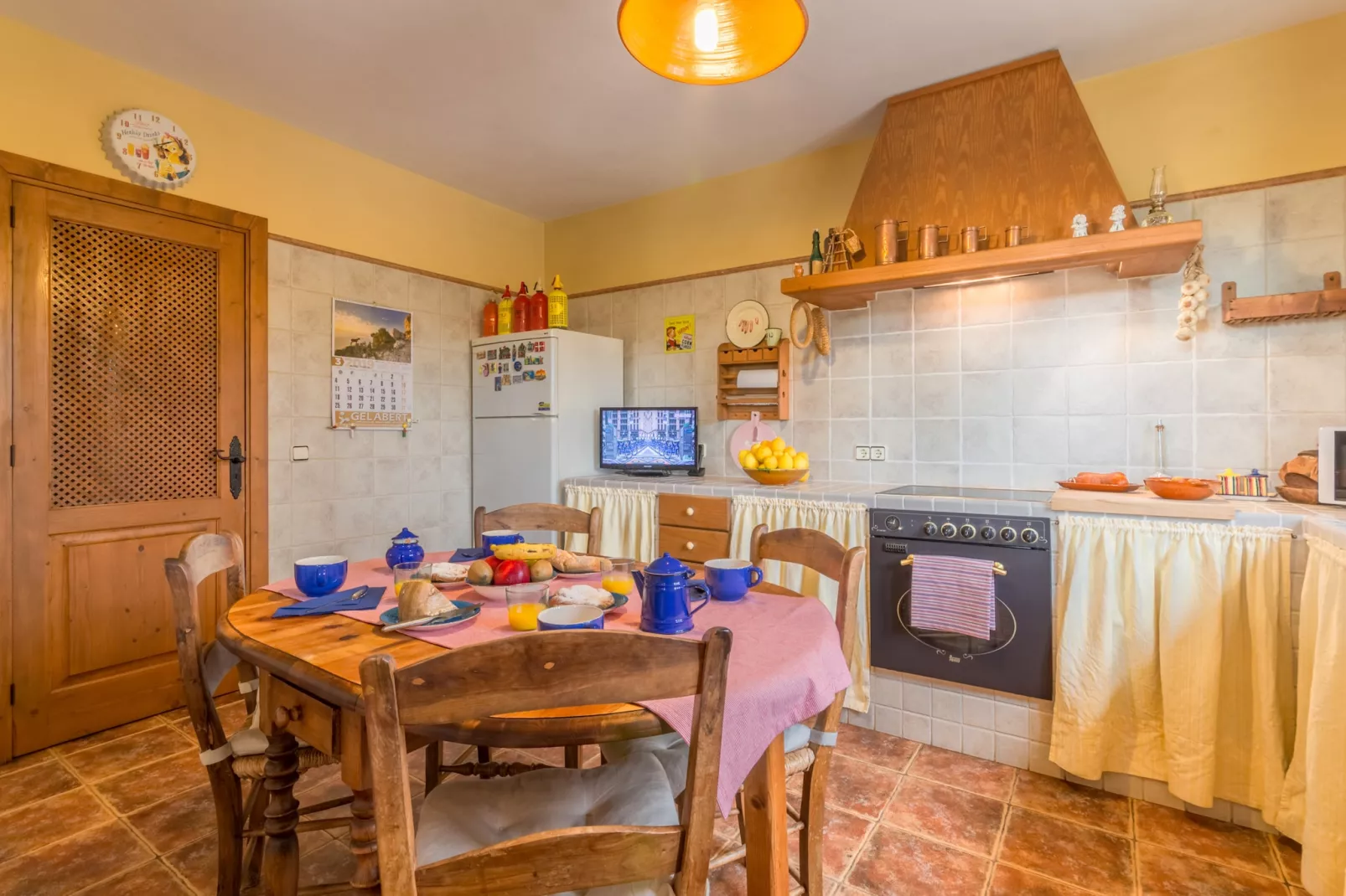 Sa Tanqueta Rustica, Finca 5StarsHome Mallorca-Keuken