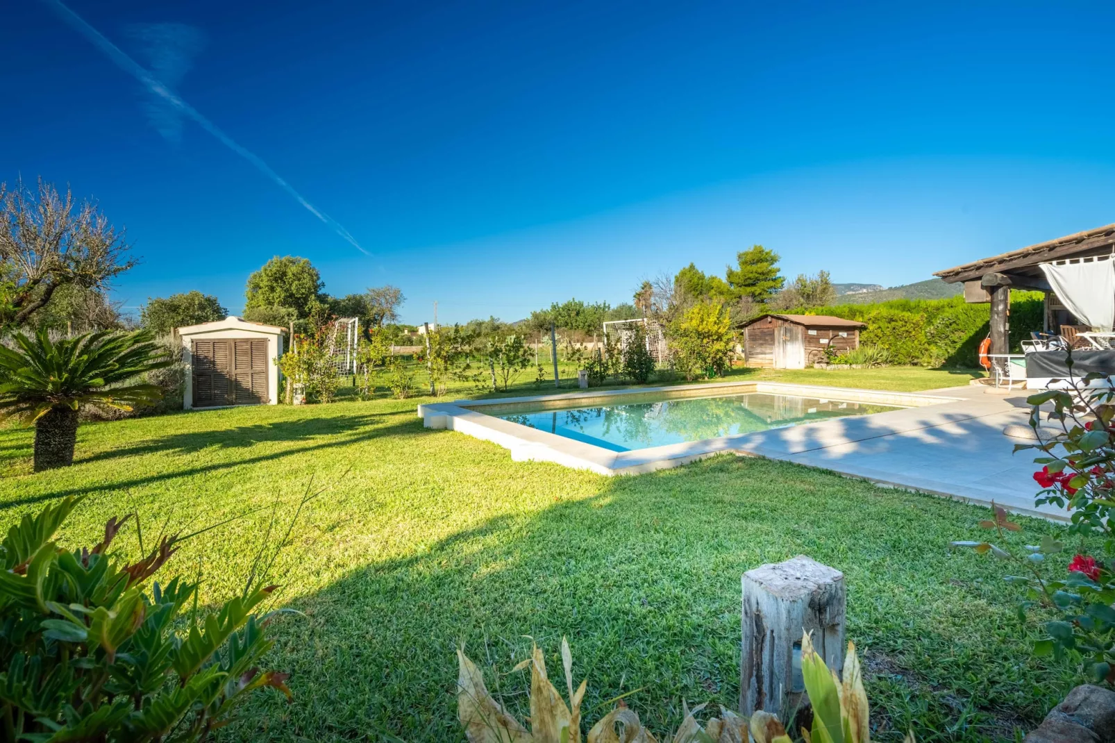 Sa Tanqueta Rustica, Finca 5StarsHome Mallorca-Tuinen zomer