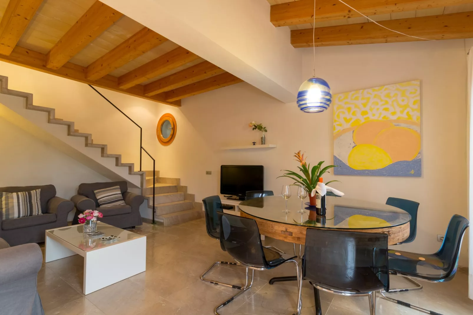 Son Fornes, Finca 5StarsHome Mallorca-Woonkamer