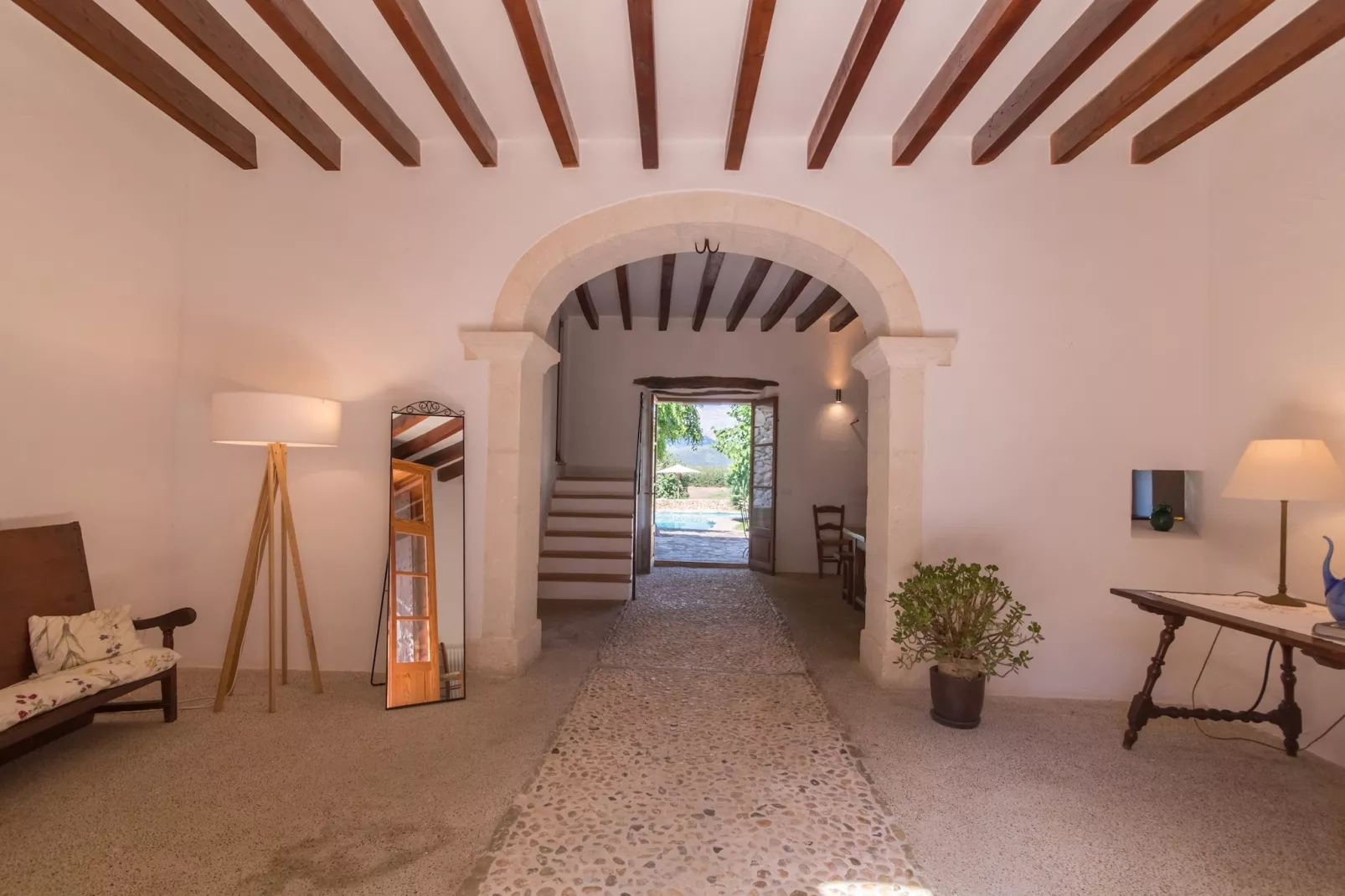 Es Rafal Vell de Buger, Finca 5StarsHome Mallorca-Hal-ontvangst