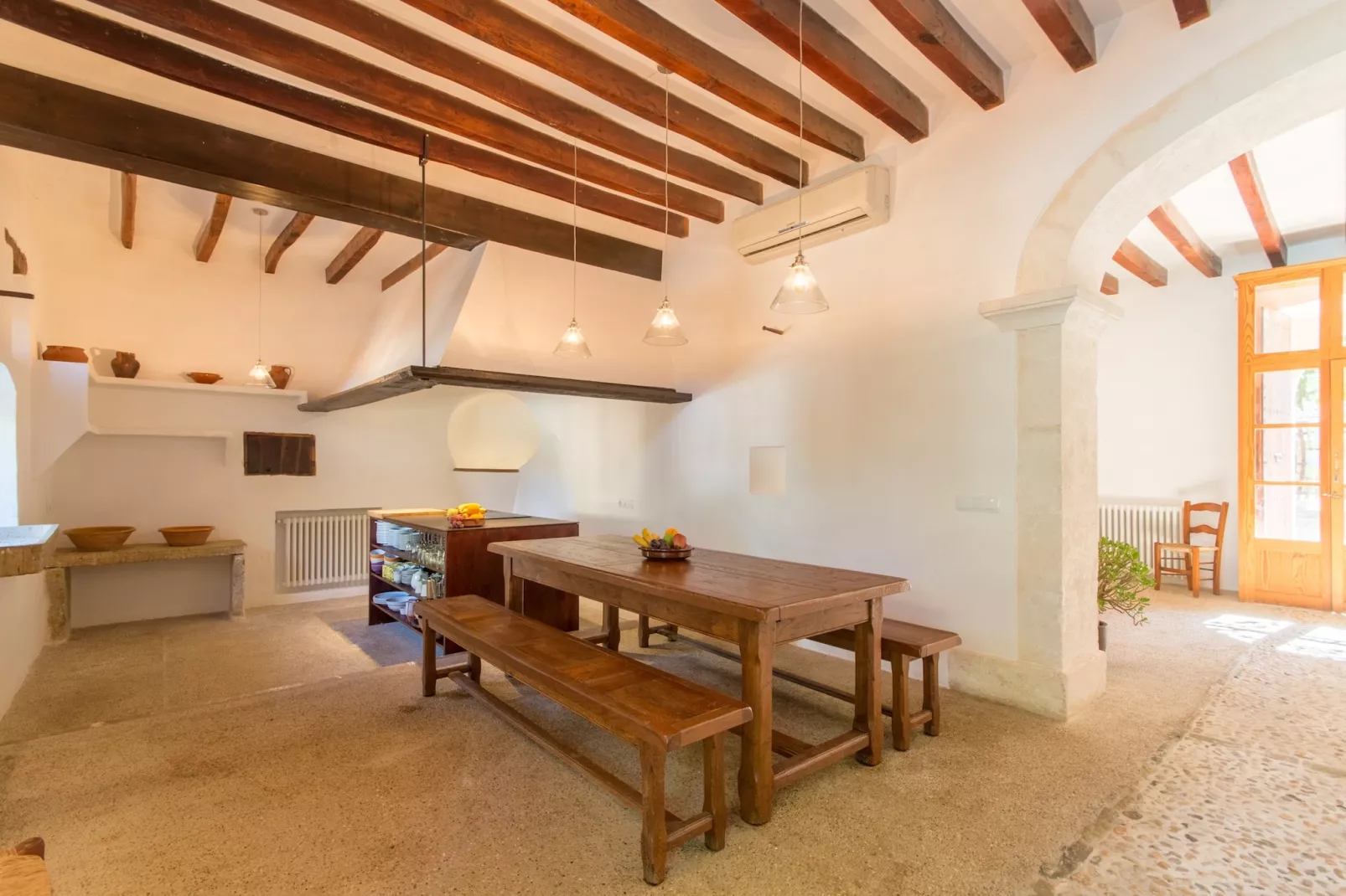 Es Rafal Vell de Buger, Finca 5StarsHome Mallorca-Keuken