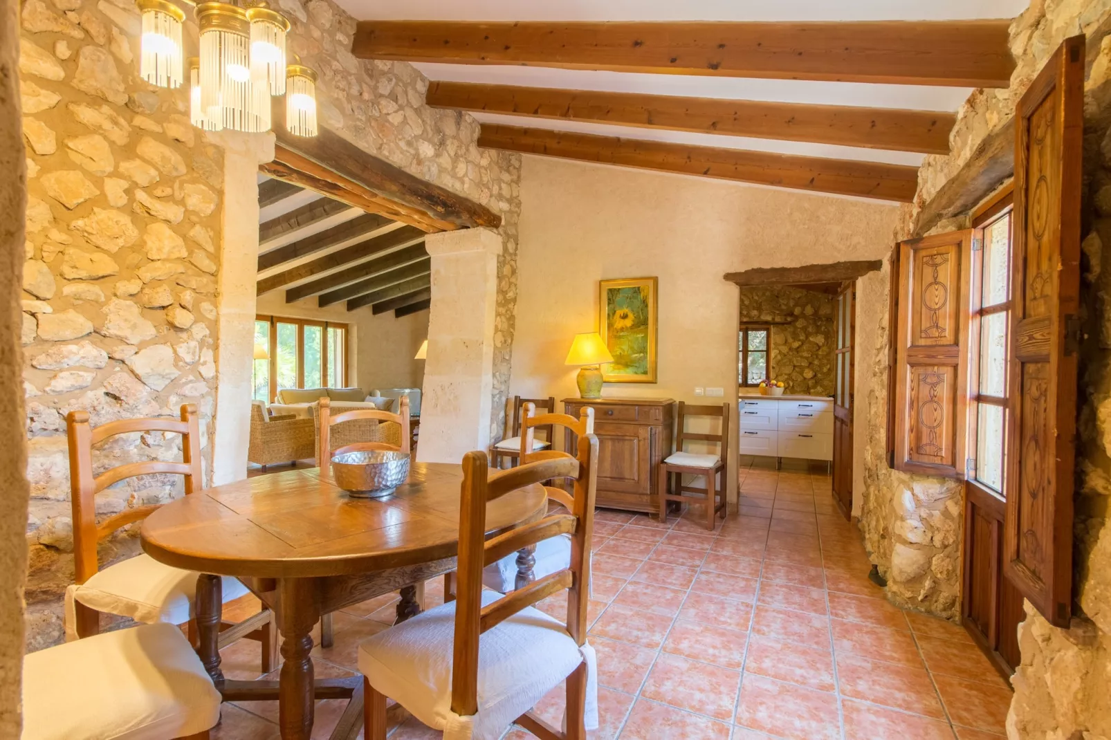 Es Sestadors de Buger, Finca 5StarsHome Mallorca-Hal-ontvangst