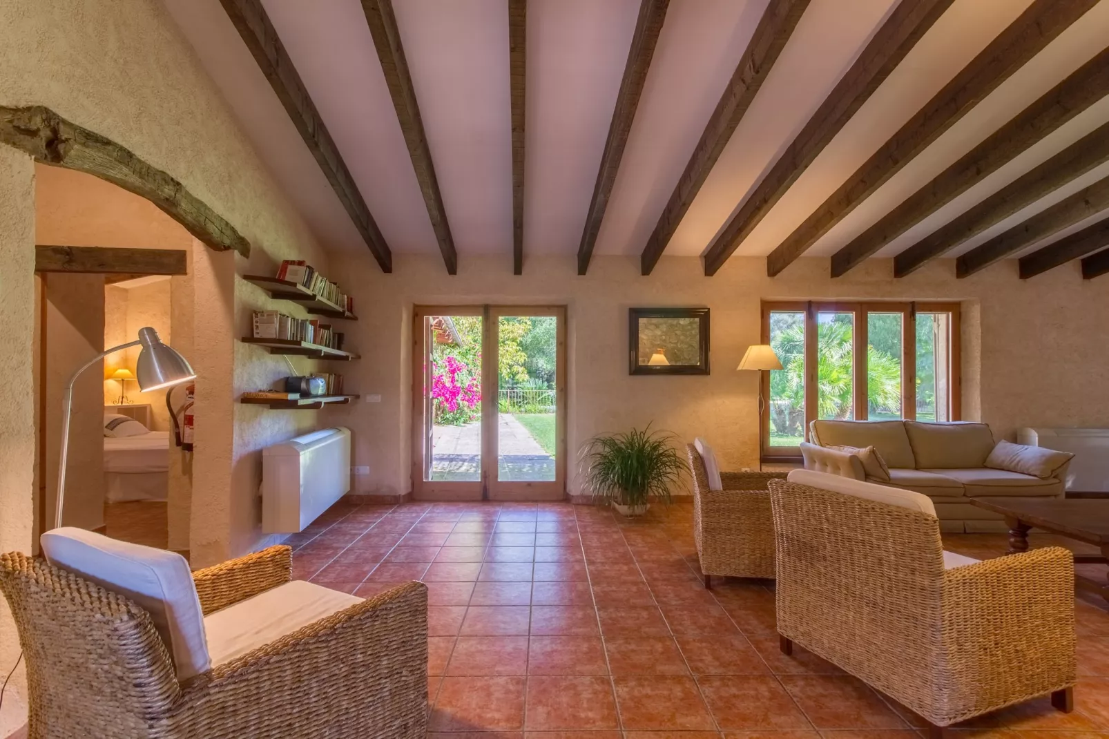 Es Sestadors de Buger, Finca 5StarsHome Mallorca-Woonkamer