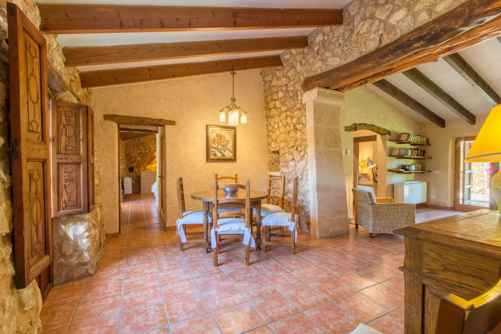 Es Sestadors de Buger, Finca 5StarsHome Mallorca-Eetkamer