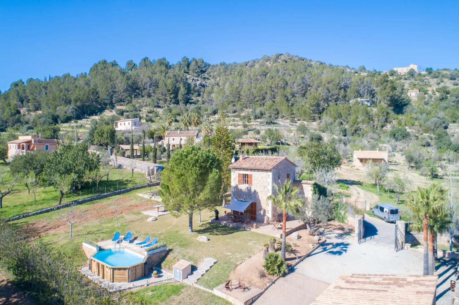 Vanyols, Finca 5StarsHome Mallorca-Gebieden zomer 1km