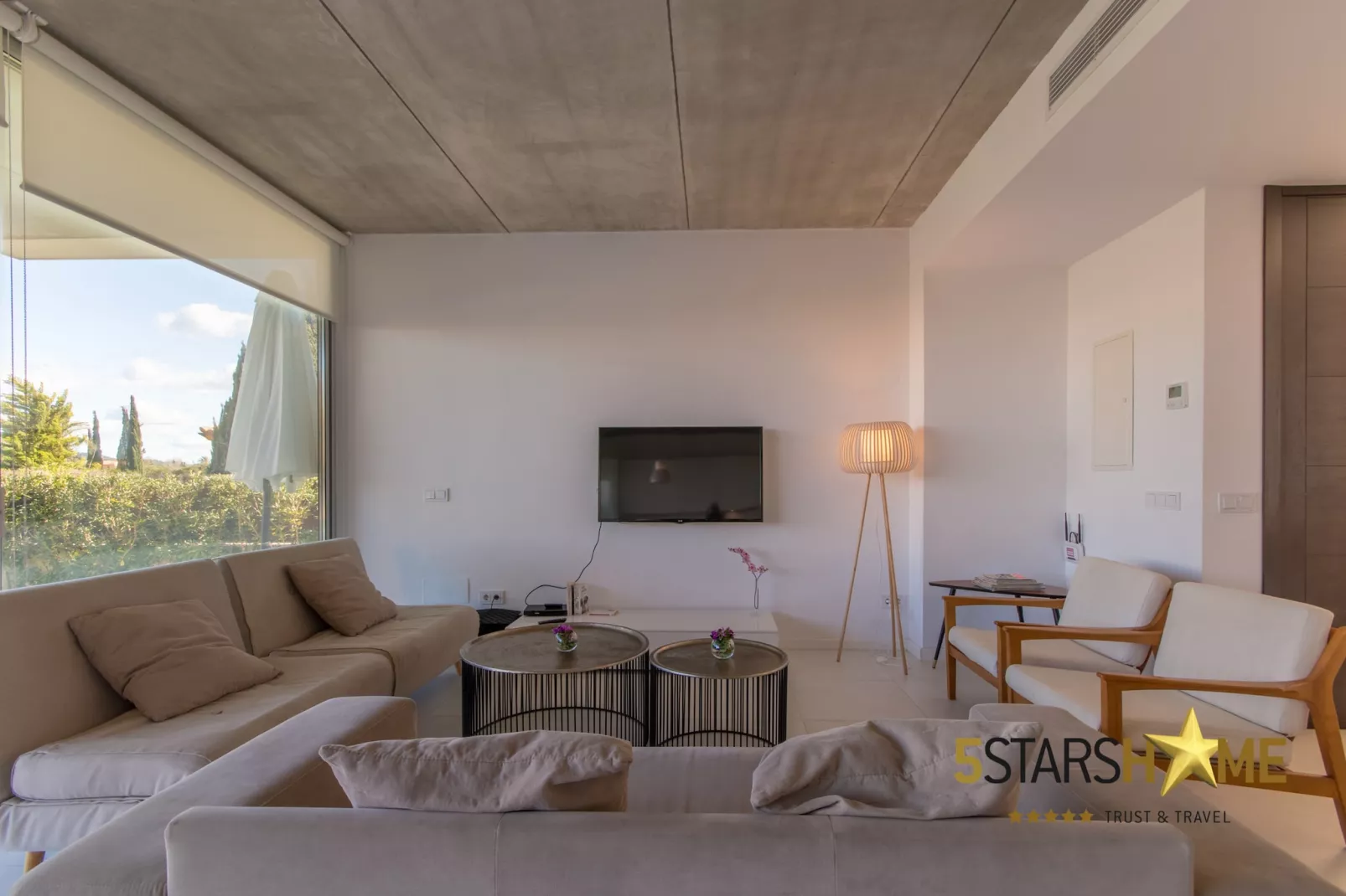 Barcares Suit, Villa 5StarsHome Mallorca-Woonkamer