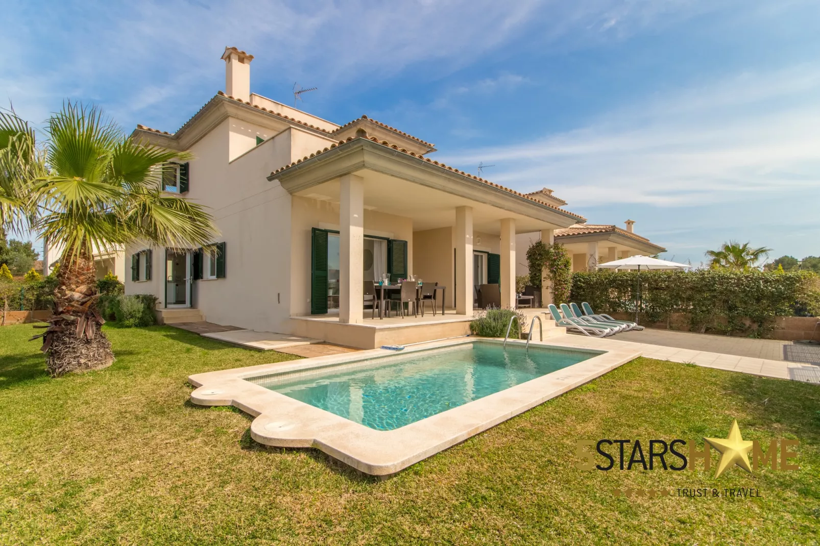 Bella Mar 1, Villa 5StarsHome Mallorca-Tuinen zomer