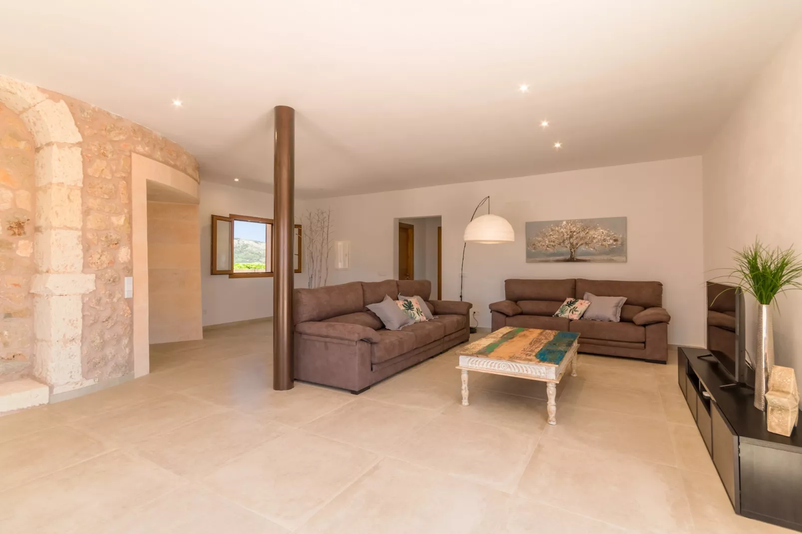 Es Moli d'en Sion, Villa-Finca 5StarsHome Mallorca-Woonkamer