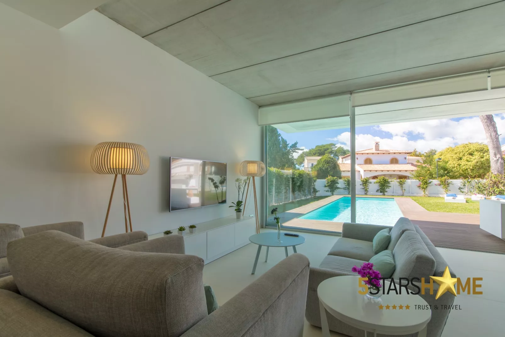 Cuc de Mar, Villa 5StarsHome Mallorca-Woonkamer