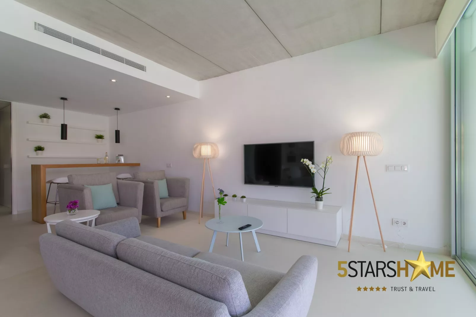 Cuc de Mar, Villa 5StarsHome Mallorca-Woonkamer