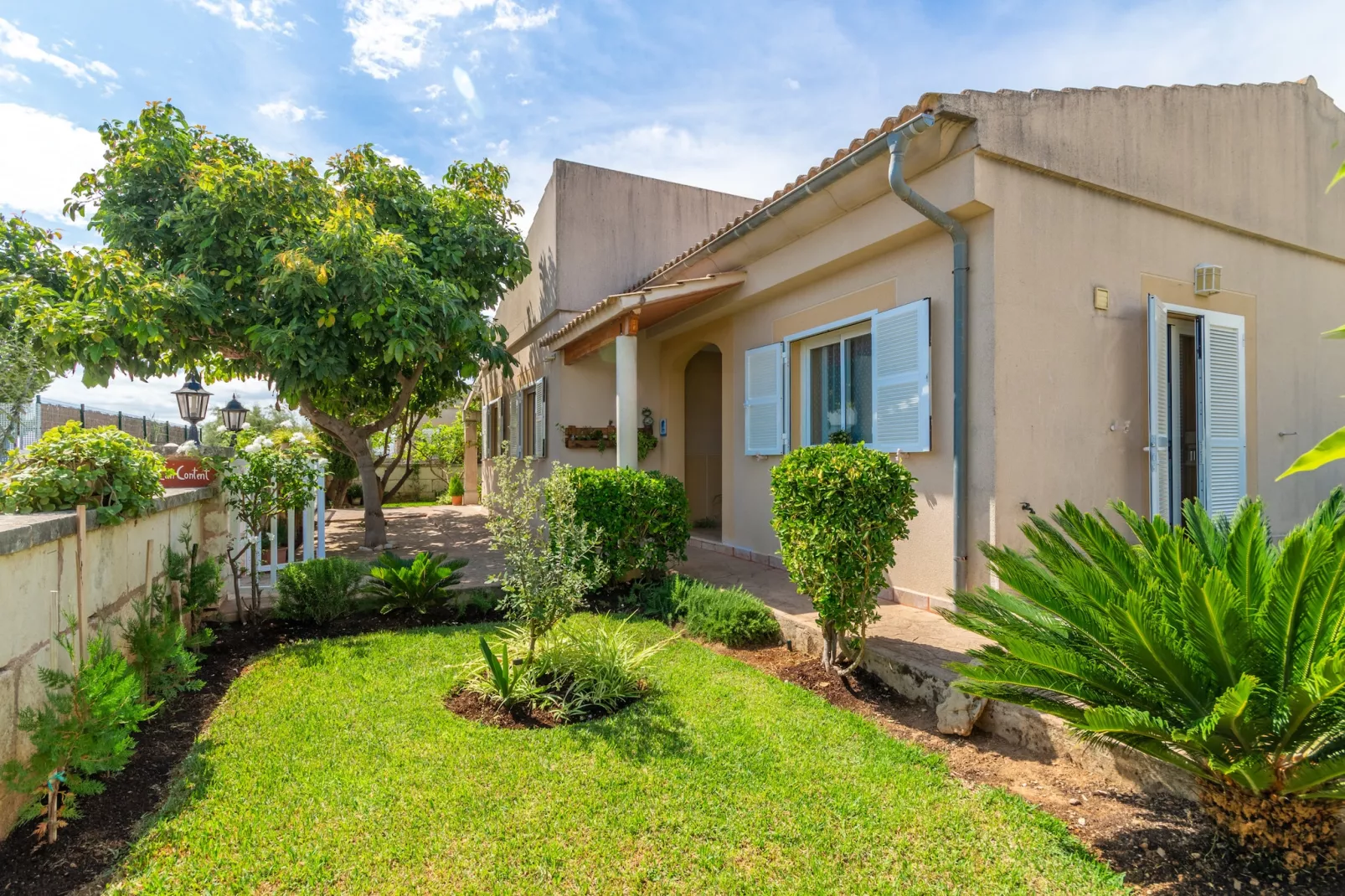 Content Playa, Villa 5StarsHome Mallorca-Tuinen zomer