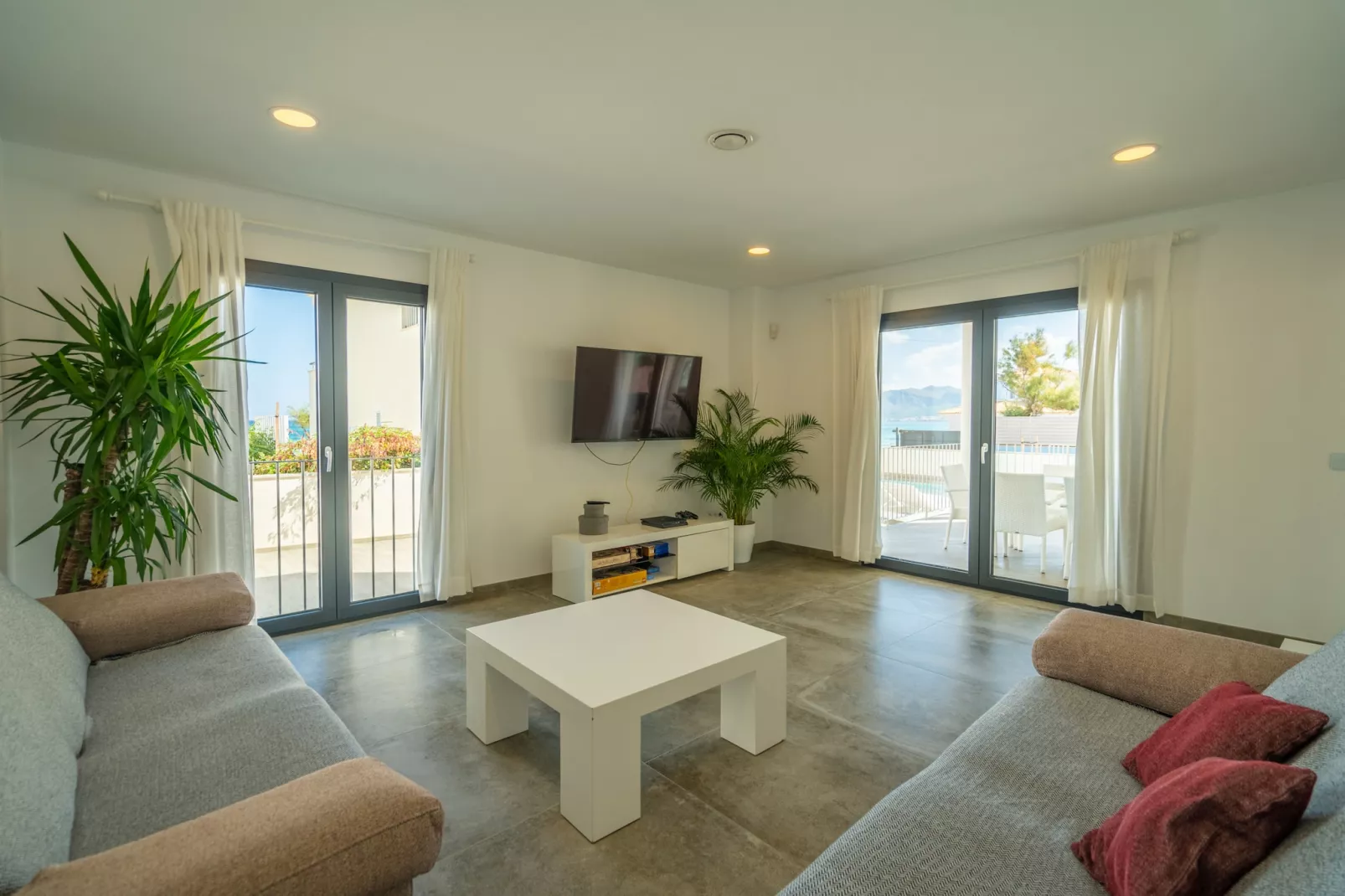 Son Serra Paradise, Beach House 5StarsHome Mallorc-Woonkamer