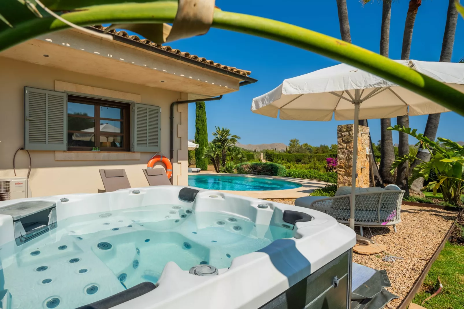 Peroia, Villa 5StarsHome Mallorca-Buitenkant zomer