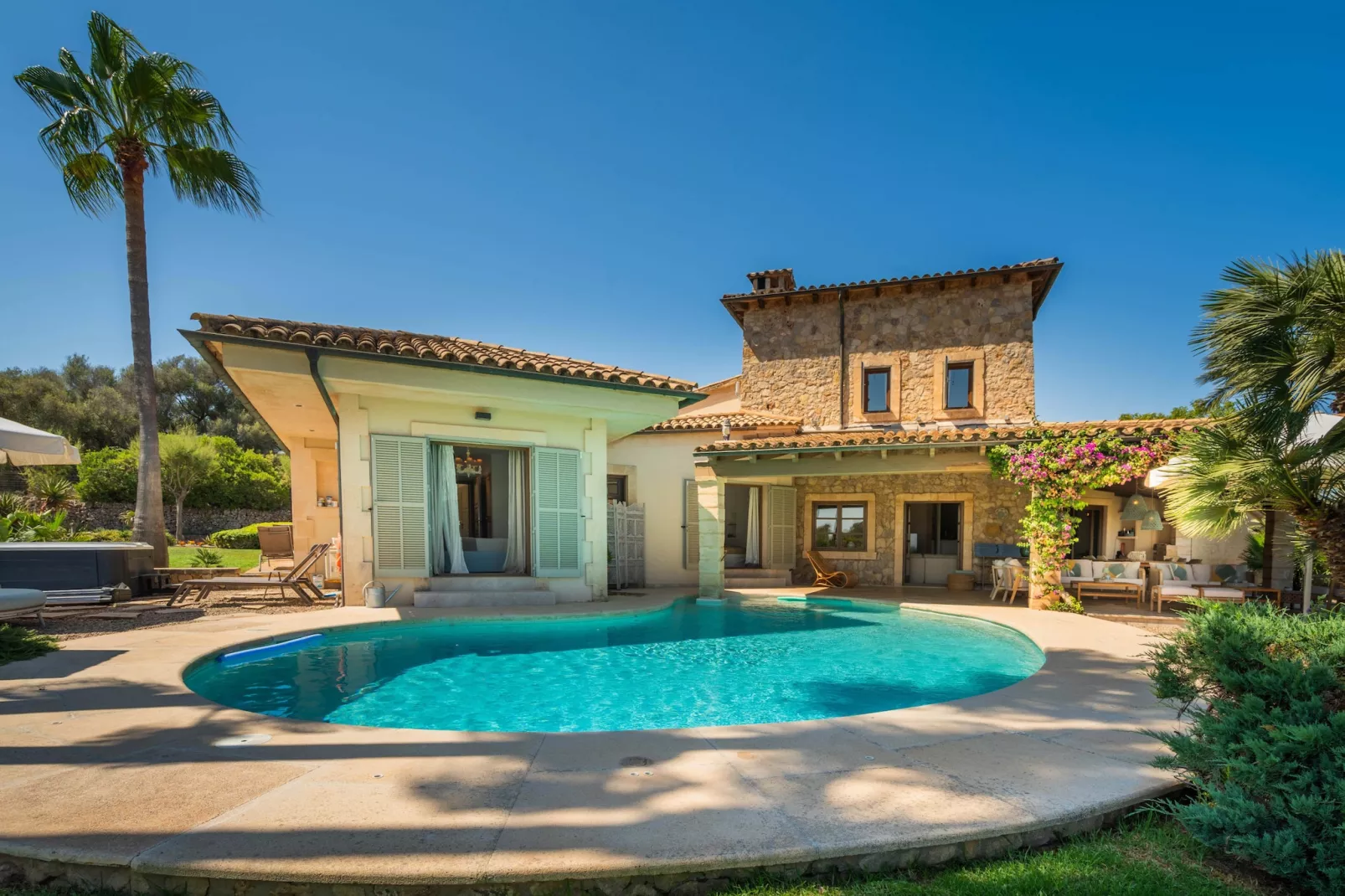 Peroia, Villa 5StarsHome Mallorca-Buitenkant zomer