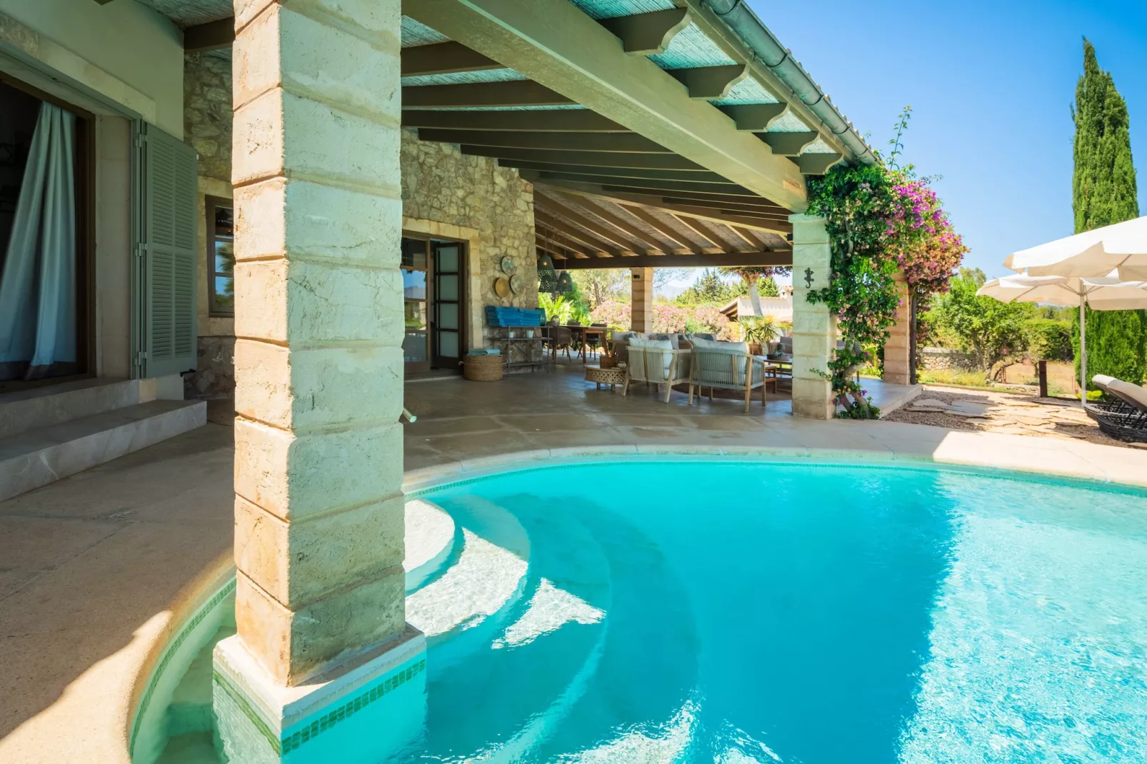 Peroia, Villa 5StarsHome Mallorca-Zwembad
