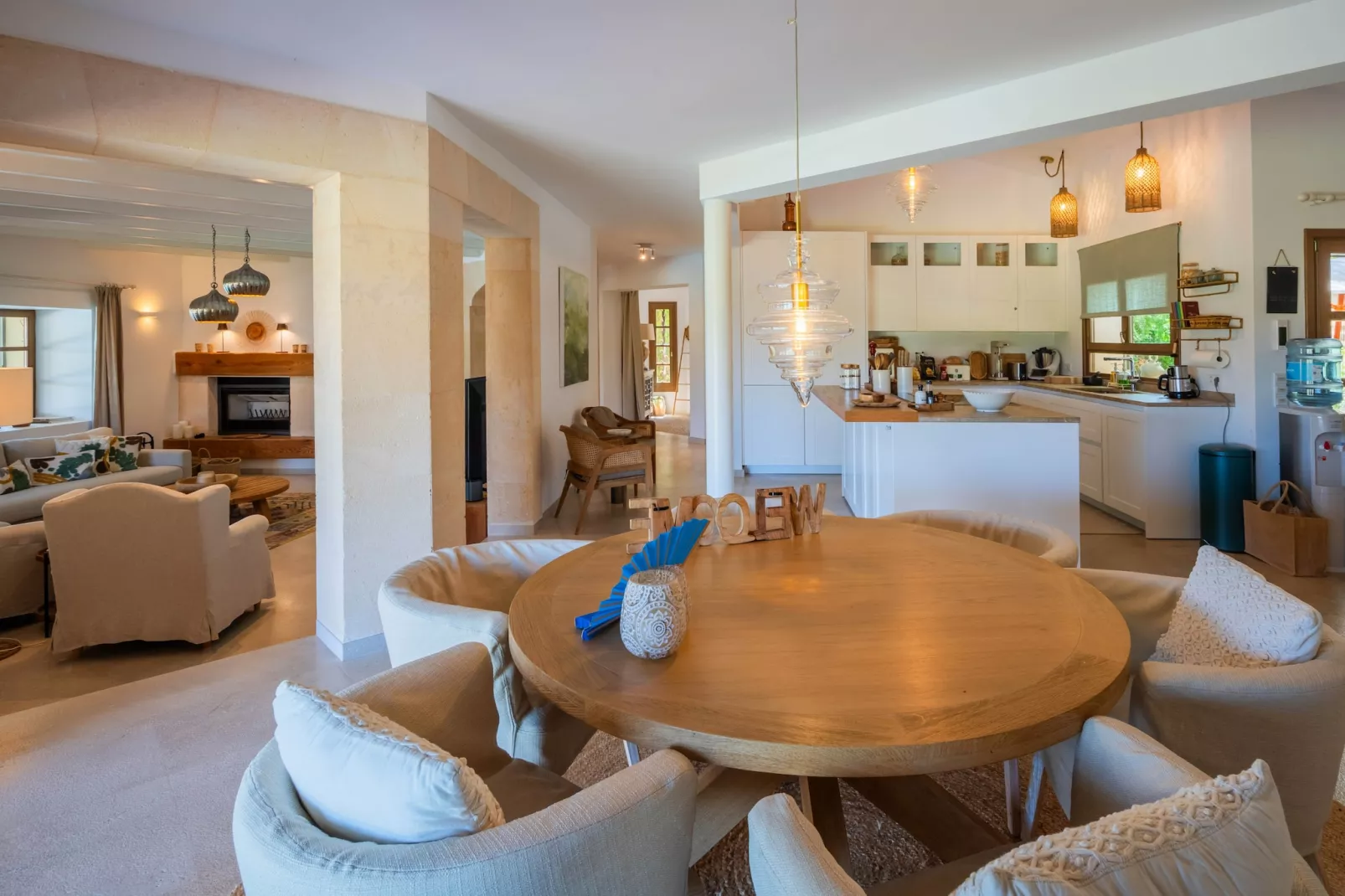 Peroia, Villa 5StarsHome Mallorca-Eetkamer