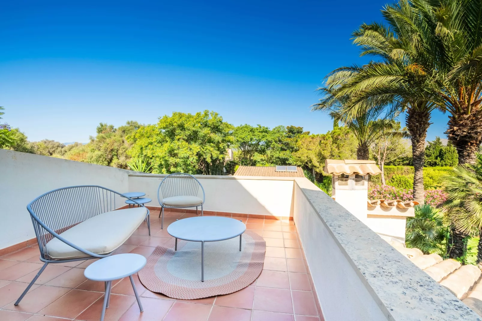 Peroia, Villa 5StarsHome Mallorca-Terrasbalkon