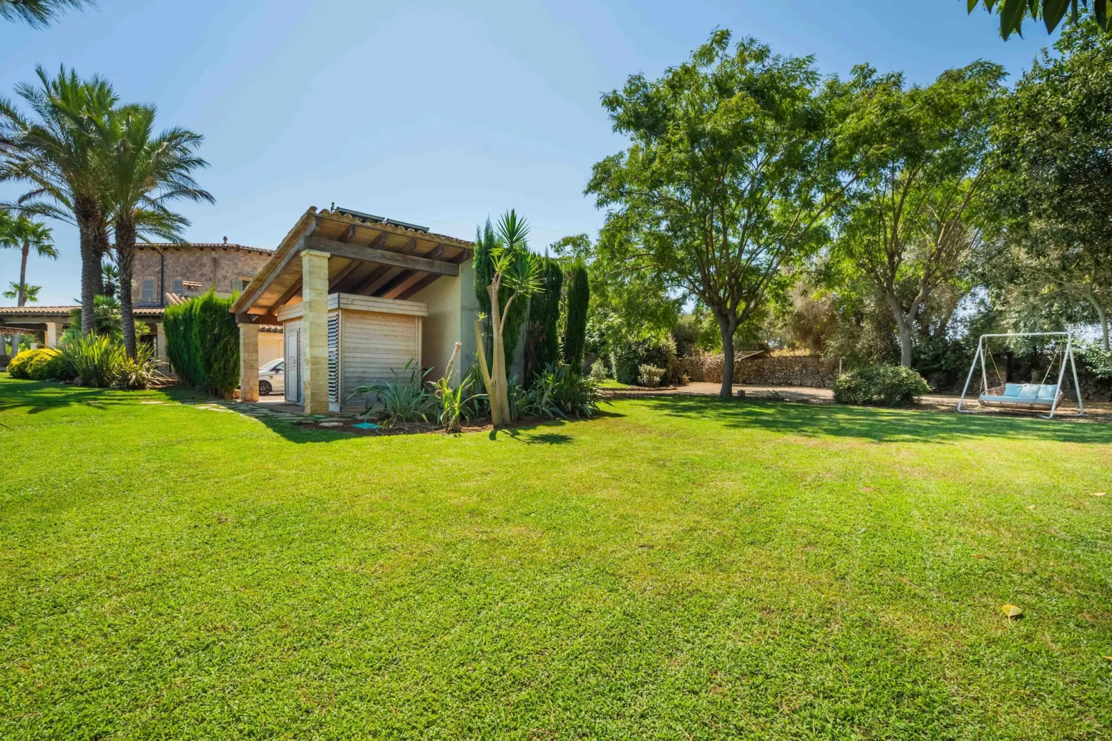 Peroia, Villa 5StarsHome Mallorca-Tuinen zomer
