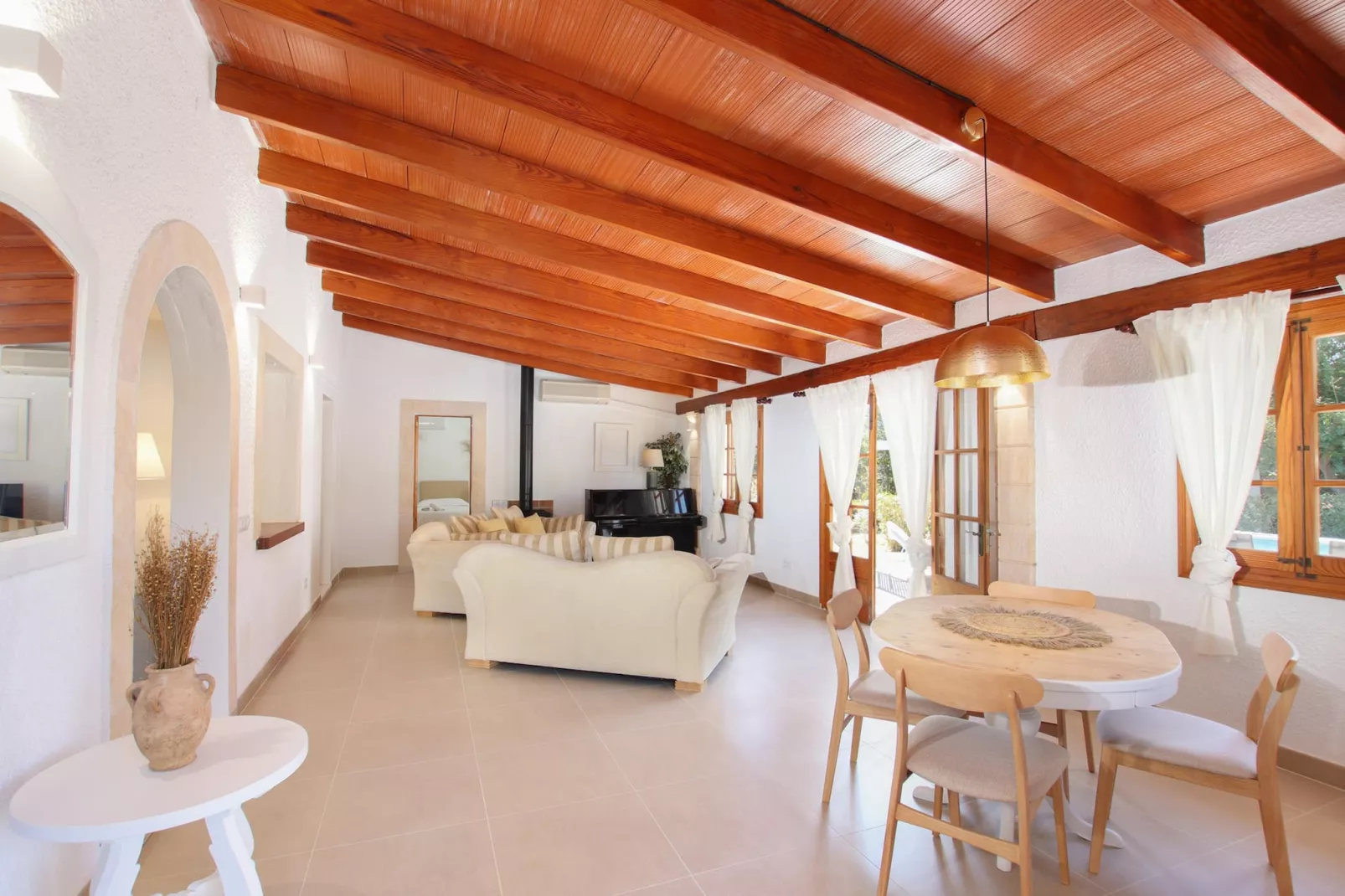 Anere, Villa 5StarsHome Mallorca-Woonkamer