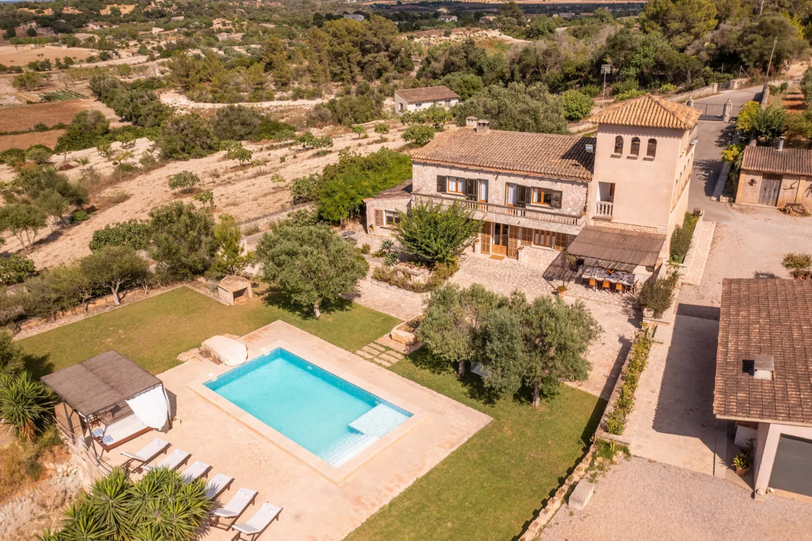 Issamar, Finca 5StarsHome Mallorca-Zwembad