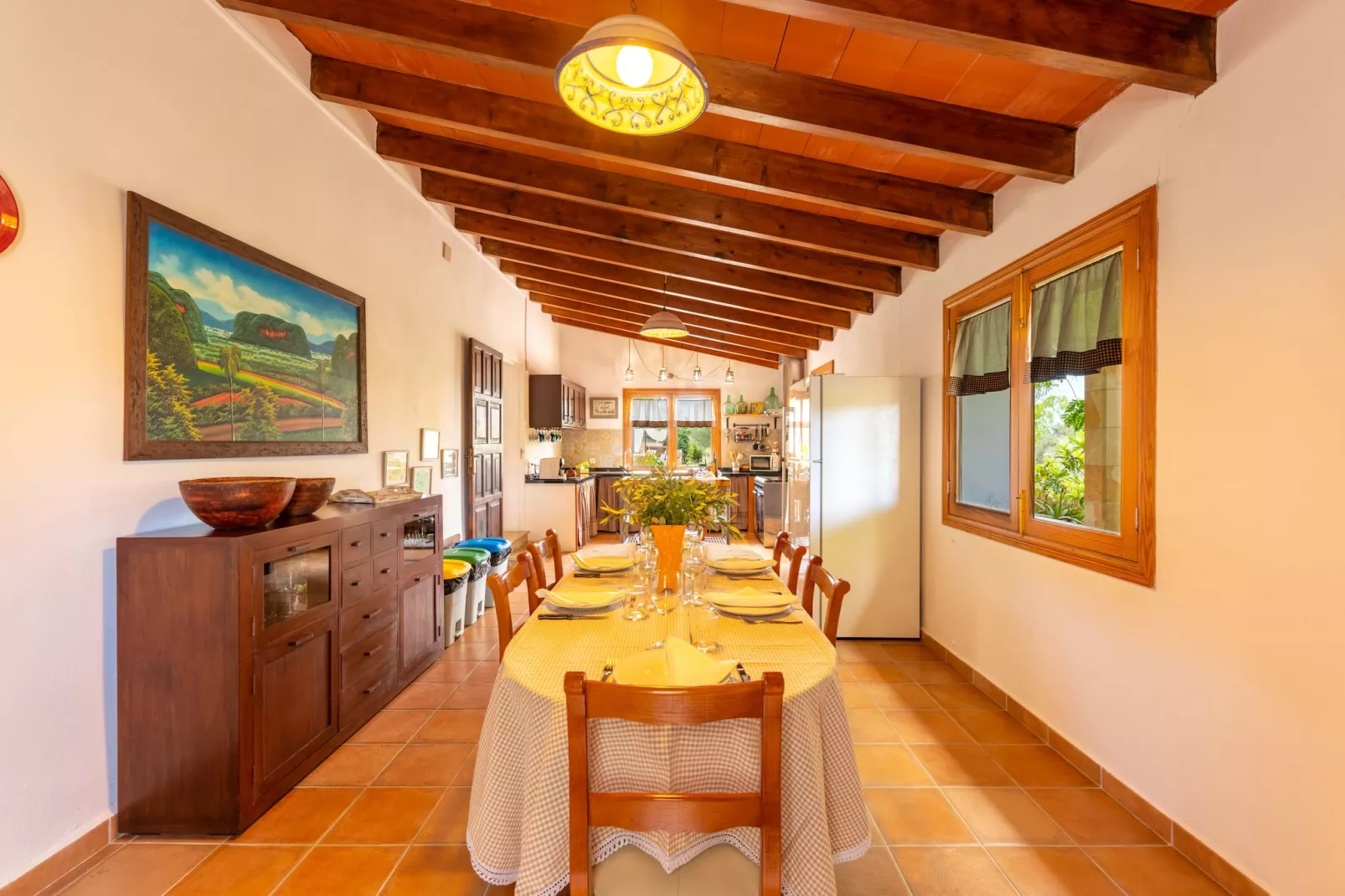 Issamar, Finca 5StarsHome Mallorca-Eetkamer