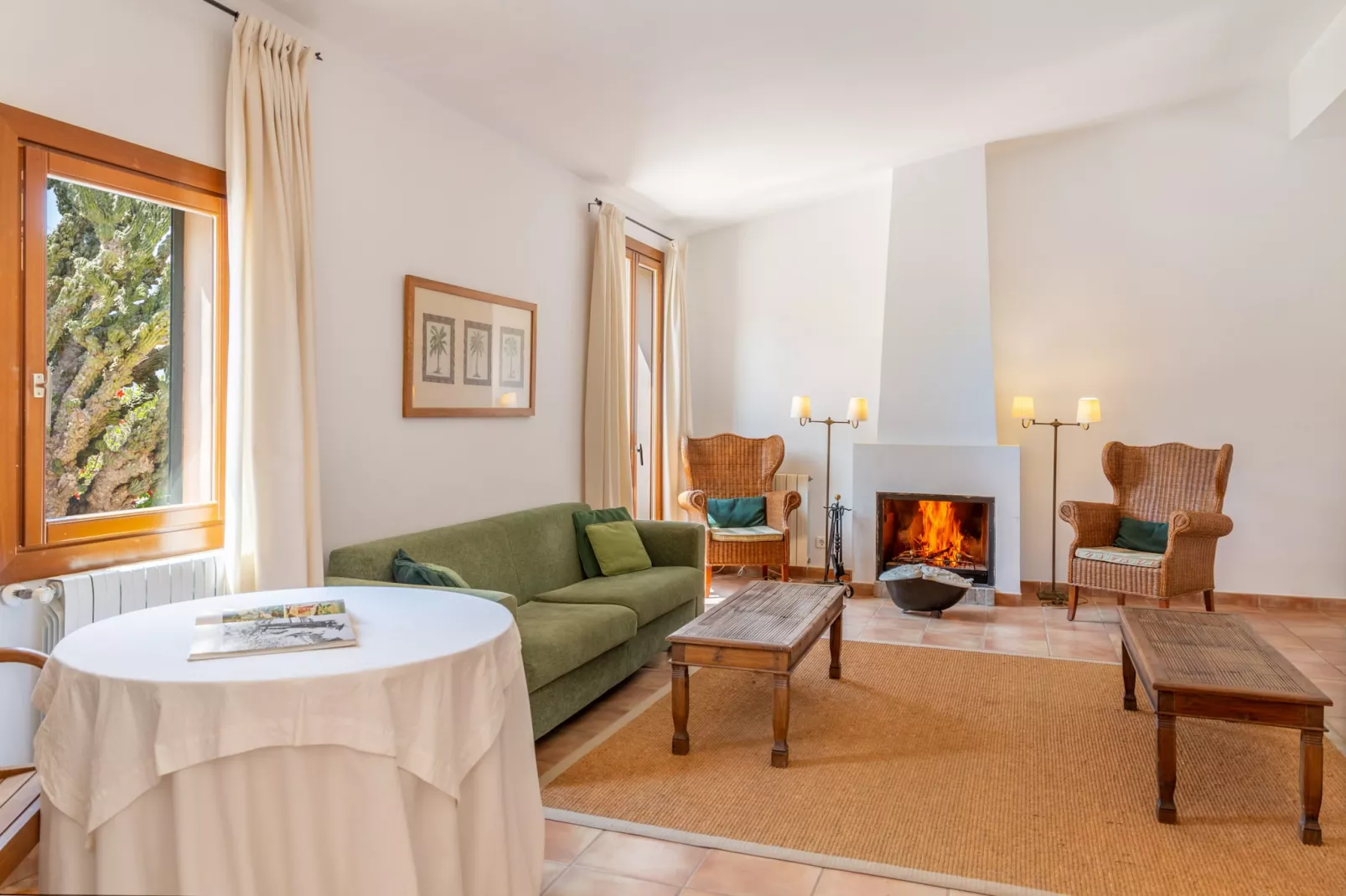 Ses Cases Son Blat, Finca 5StarsHome Mallorca-Woonkamer