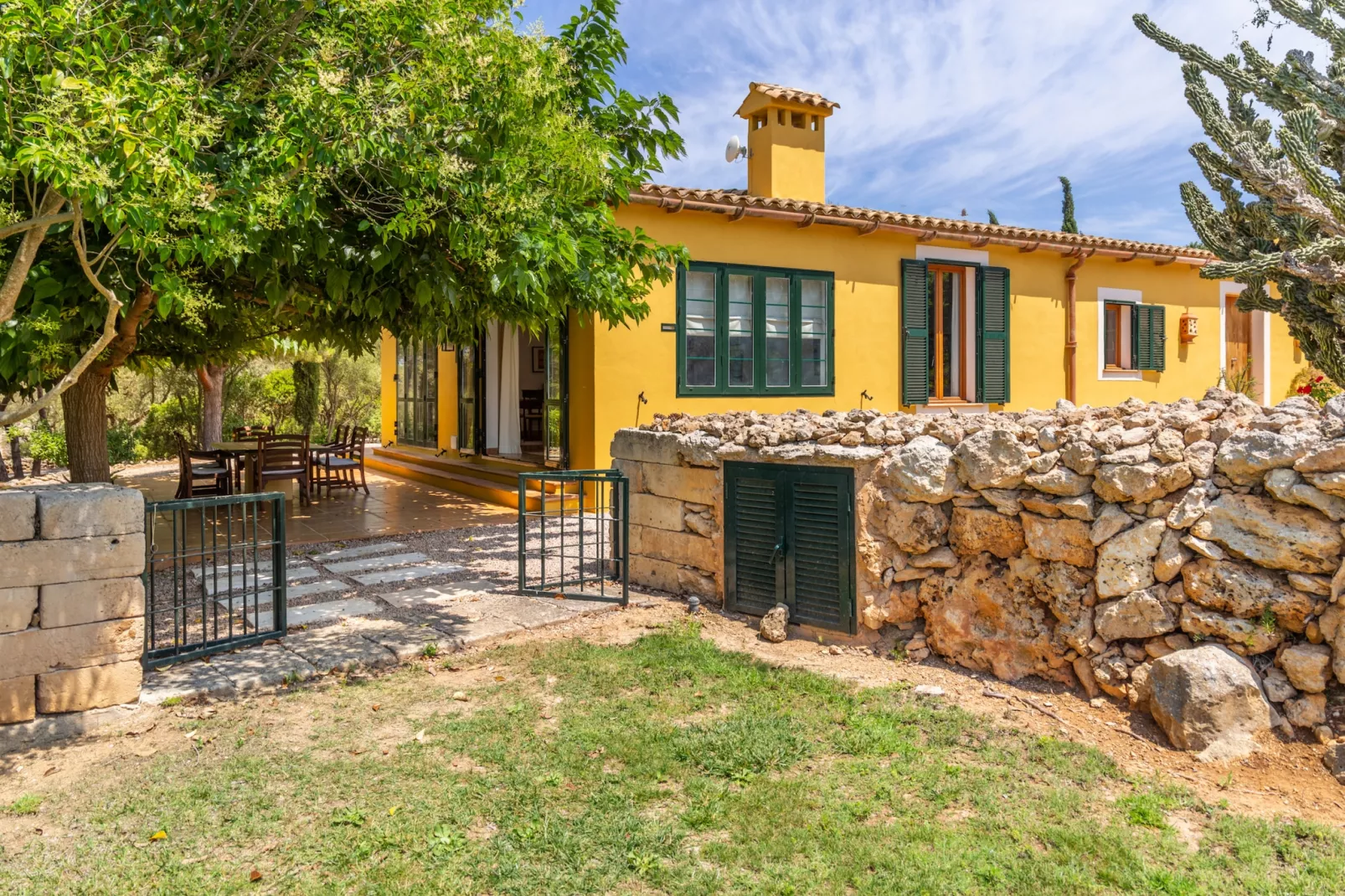 Ses Cases Son Blat, Finca 5StarsHome Mallorca-Tuinen zomer