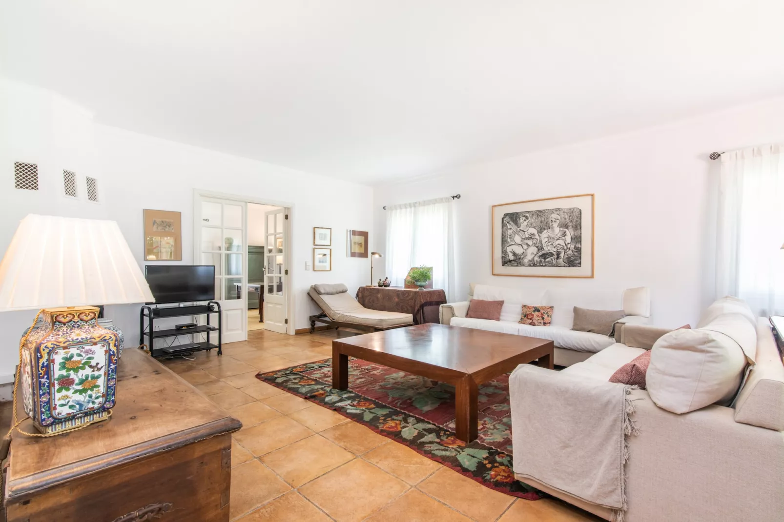 Sestador Blat, Finca 5StarsHome Mallorca-Woonkamer