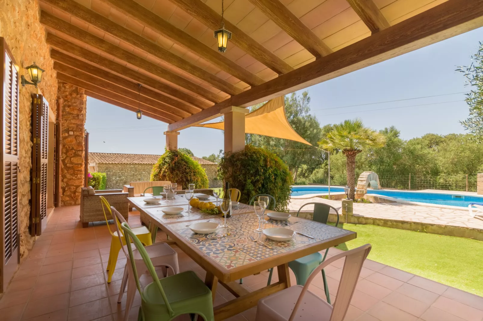 Can Amen, Finca 5StarsHome Mallorca-Terrasbalkon