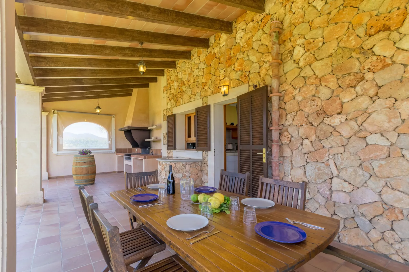 S'hort d'Or, Finca 5StarsHome Mallorca-Terrasbalkon