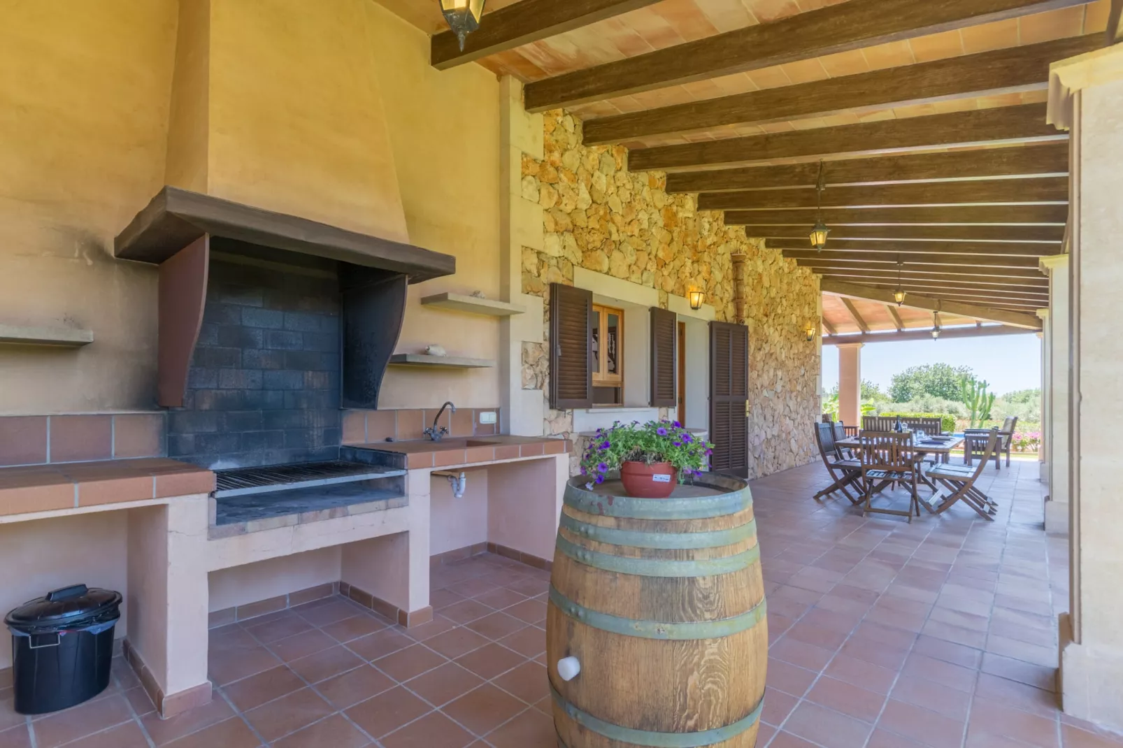S'hort d'Or, Finca 5StarsHome Mallorca-Terrasbalkon