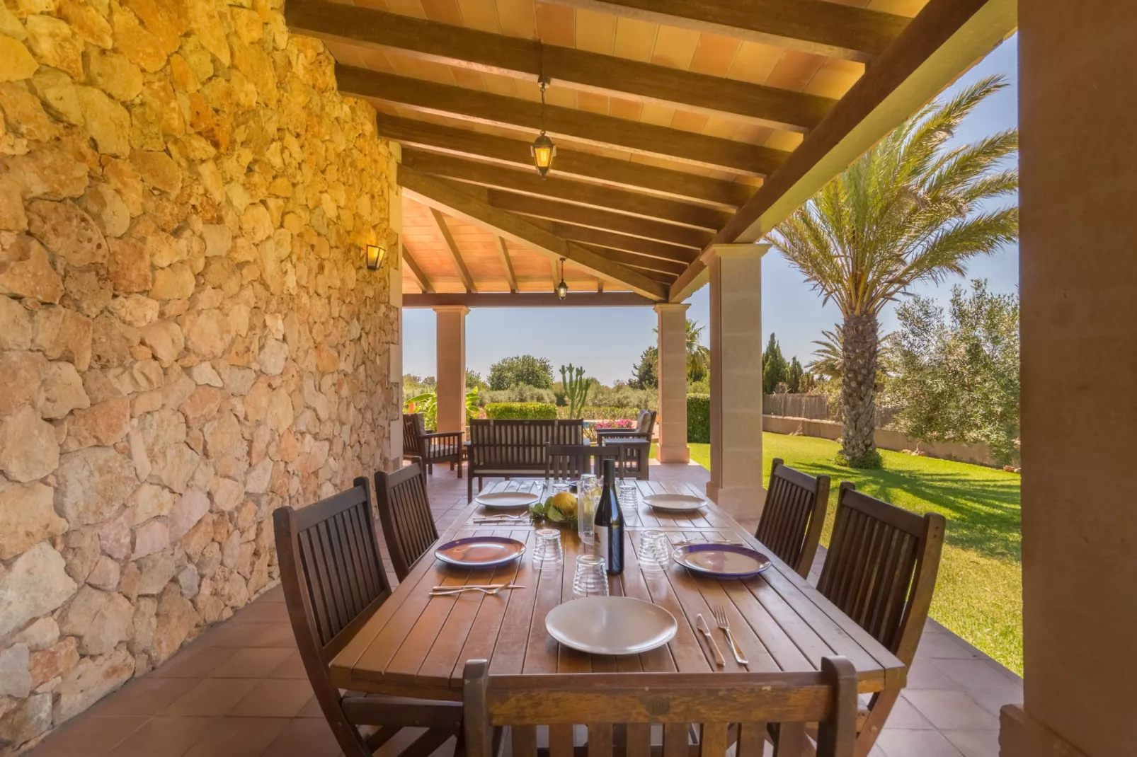 S'hort d'Or, Finca 5StarsHome Mallorca-Terrasbalkon