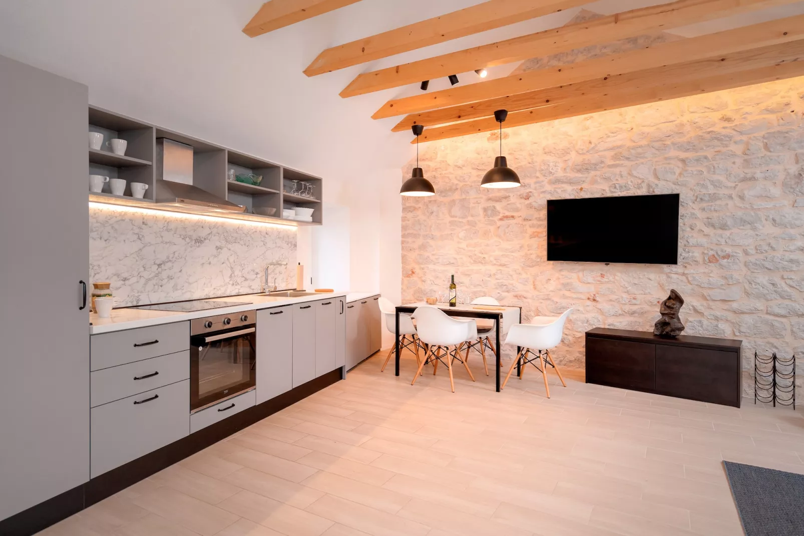 Villa Panoramic Retreat-Keuken