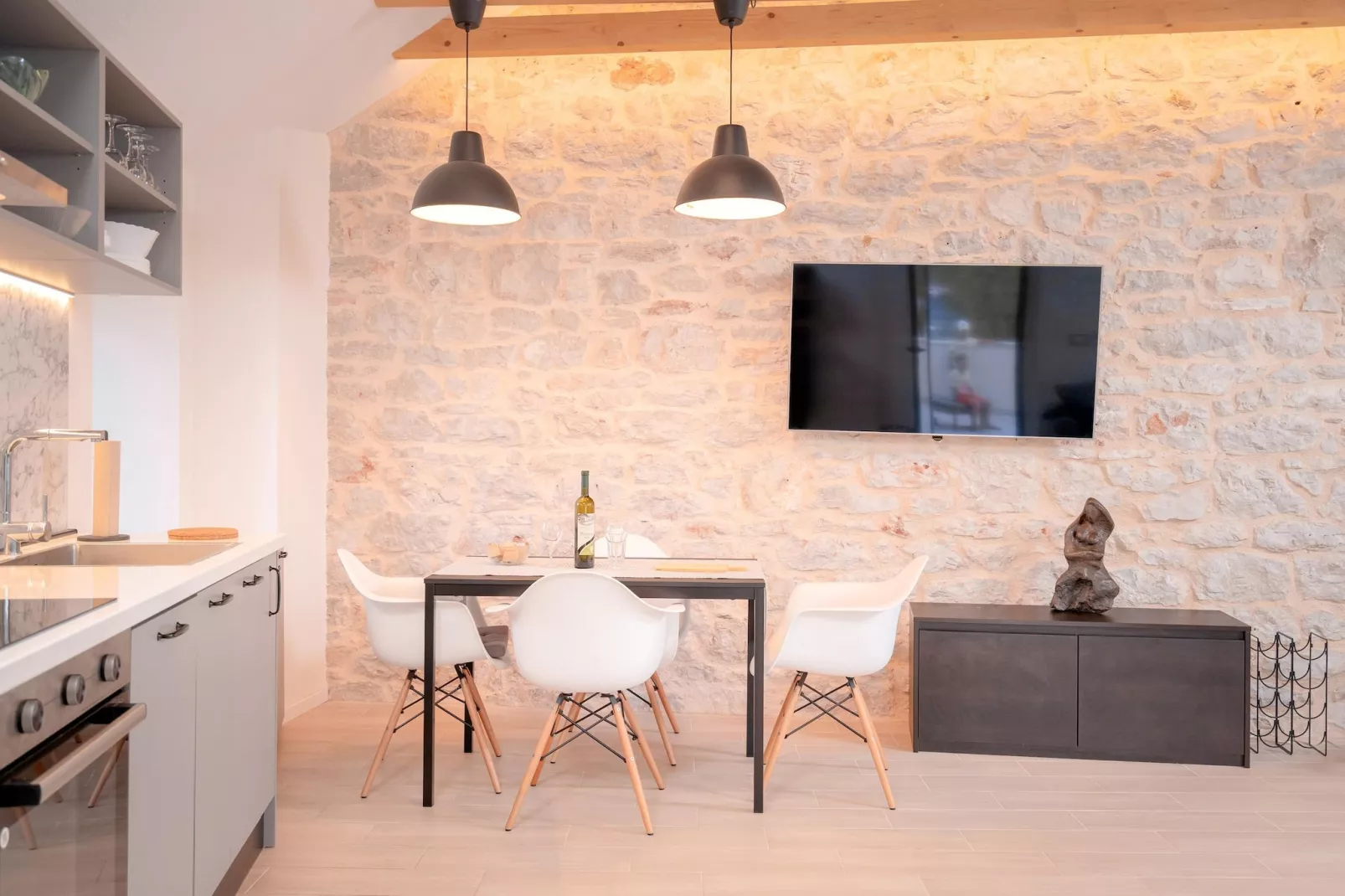 Villa Panoramic Retreat-Keuken