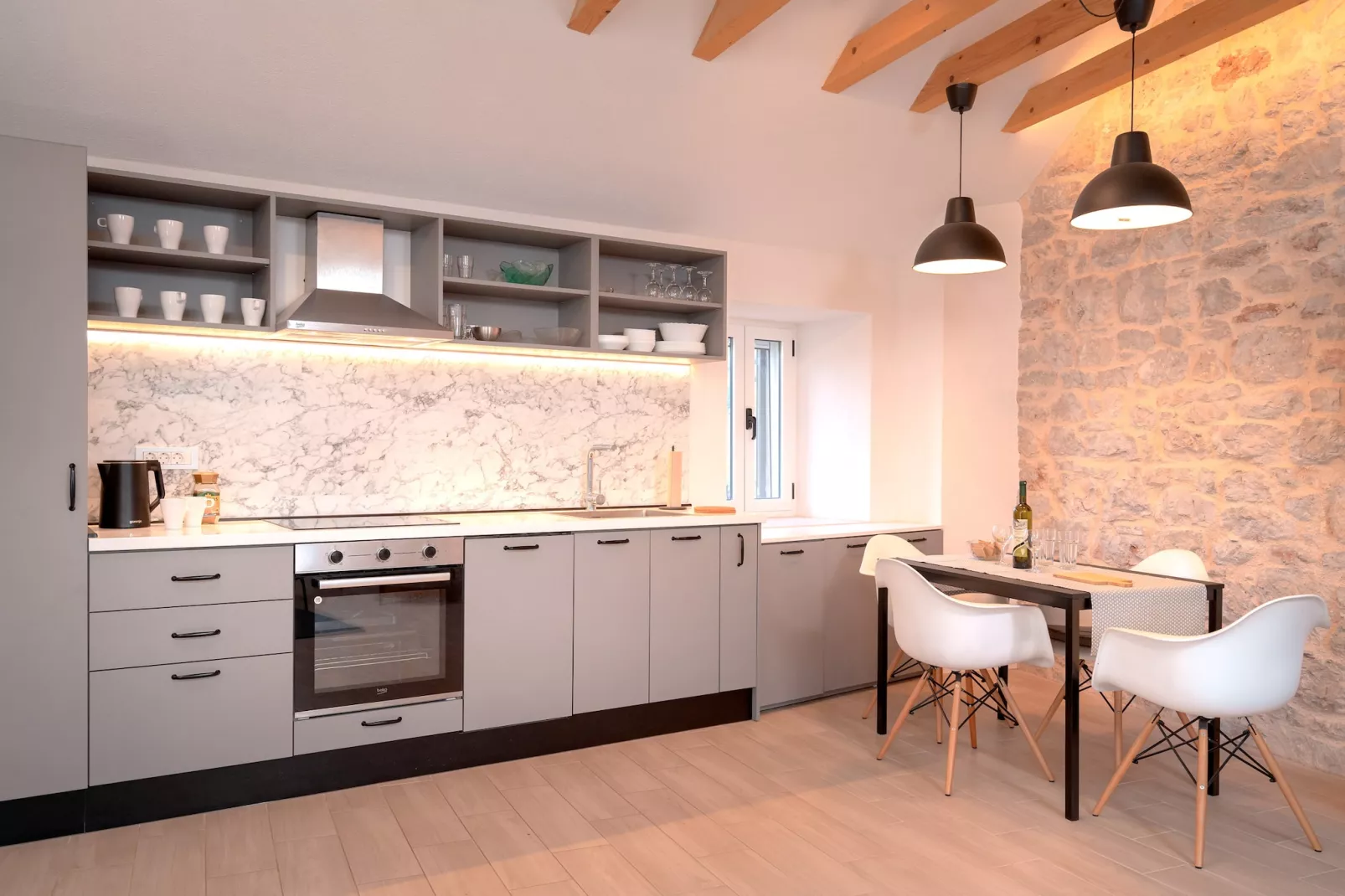 Villa Panoramic Retreat-Keuken