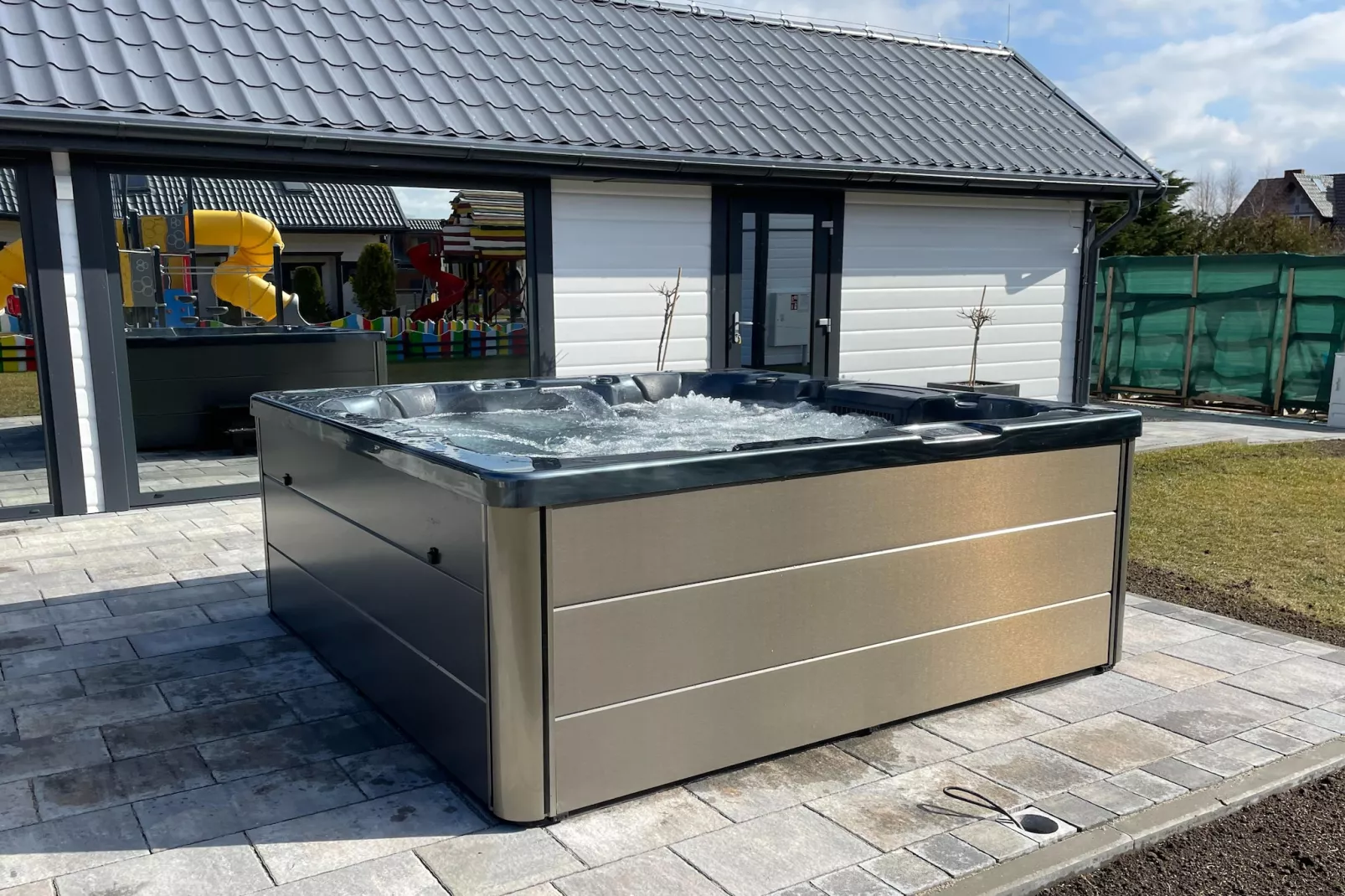 Domki wakacyjne PREMIUM PLUS dla 7 osób Sianożęty-Parkfaciliteiten