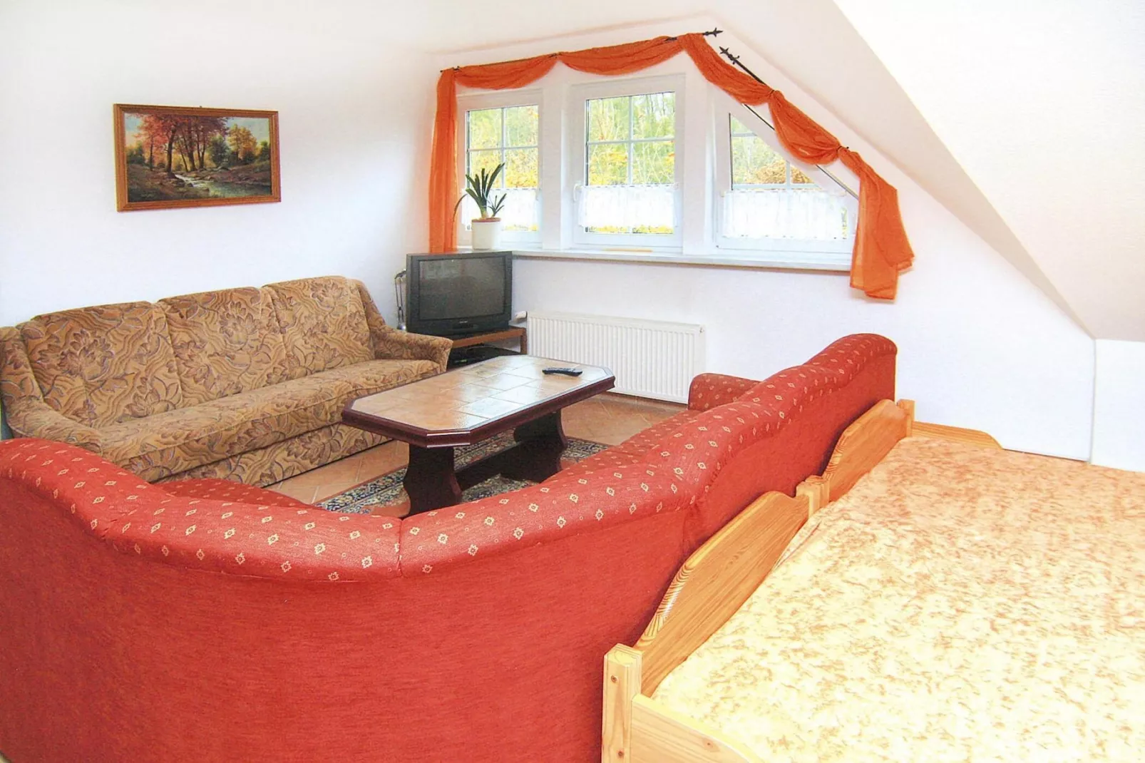 Ferienwohnung in Dallgow-Döberitz-Woonkamer